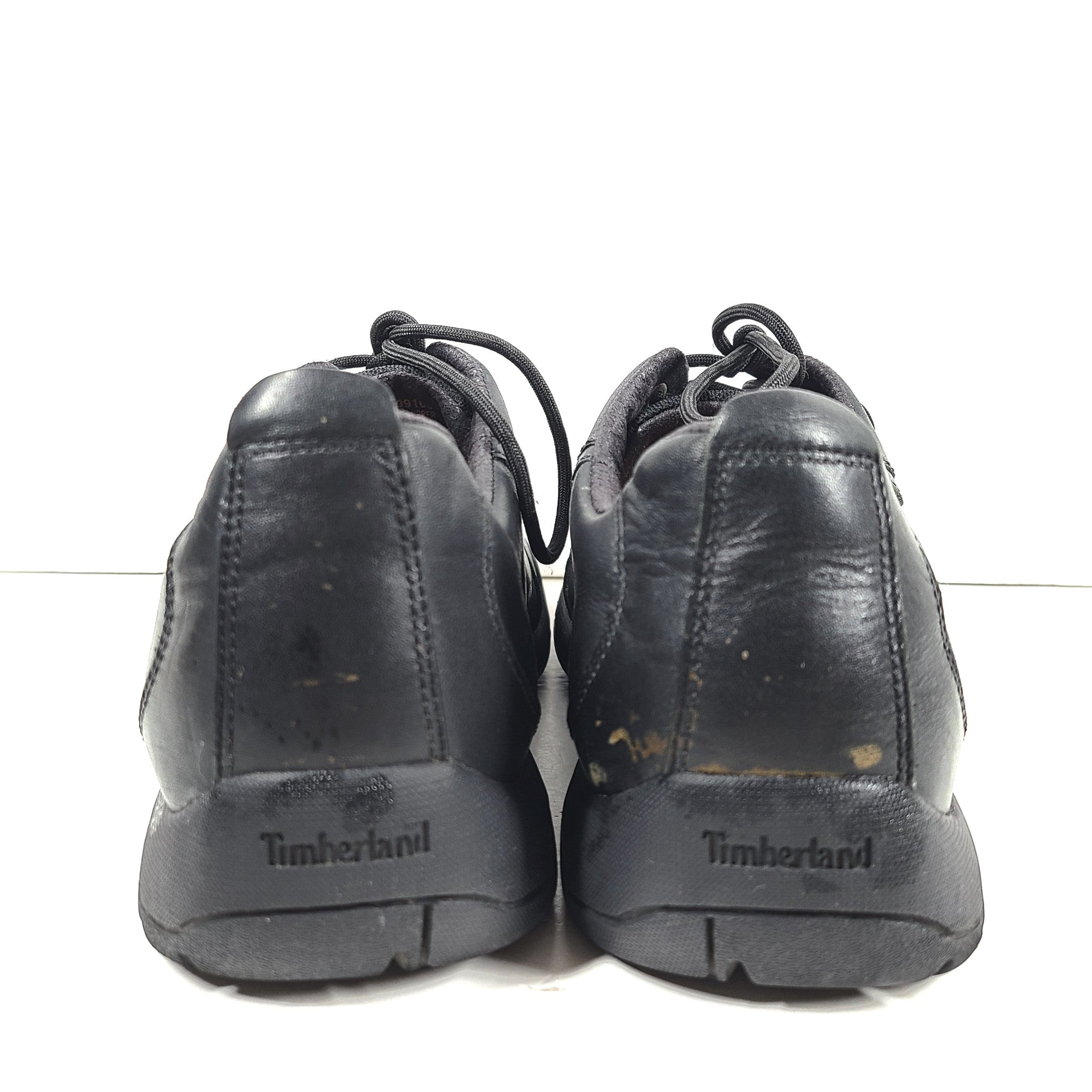 Timberland Men's Earthkeepers Oxford Leather Shoes 721119 Black Sz 9.5 READ