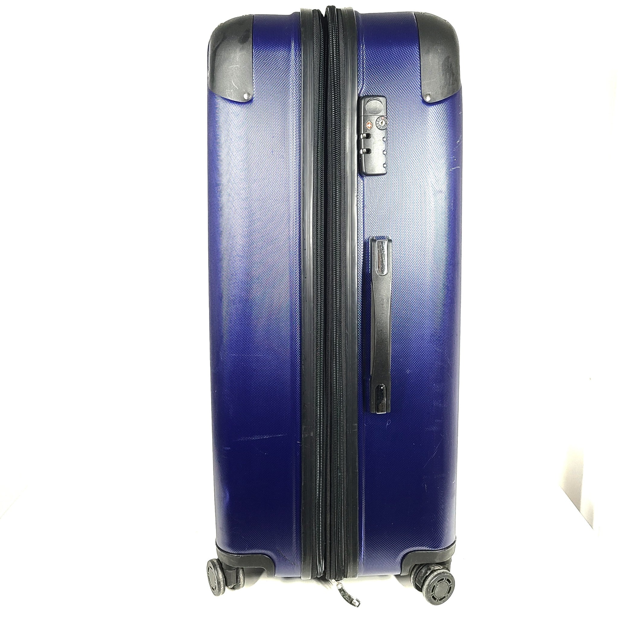 Heys 'Velocity' 30" Spinner Expandable Hardside Luggage Check In Locking PC Blue