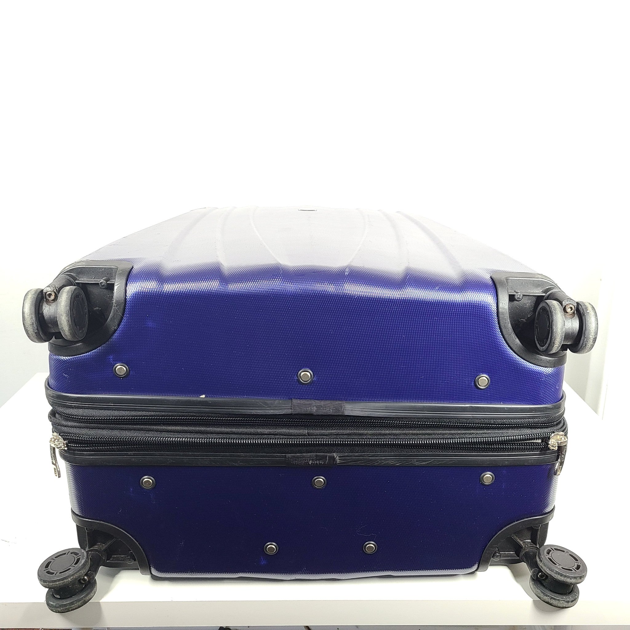 Heys 'Velocity' 30" Spinner Expandable Hardside Luggage Check In Locking PC Blue