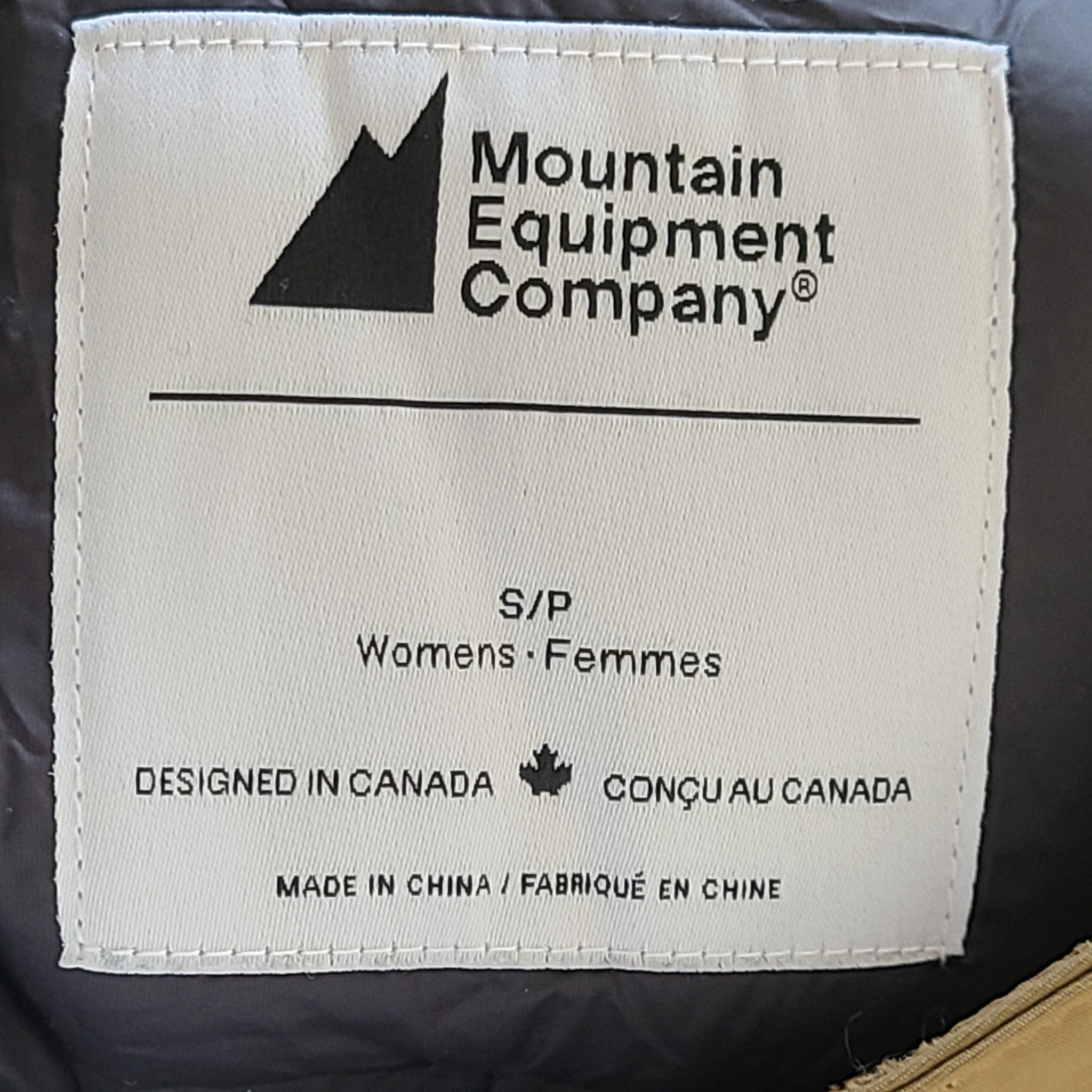 MEC Women's Fall-Line Insulated Pants Ski Snowboarding Snow Winter Recco Taupe S