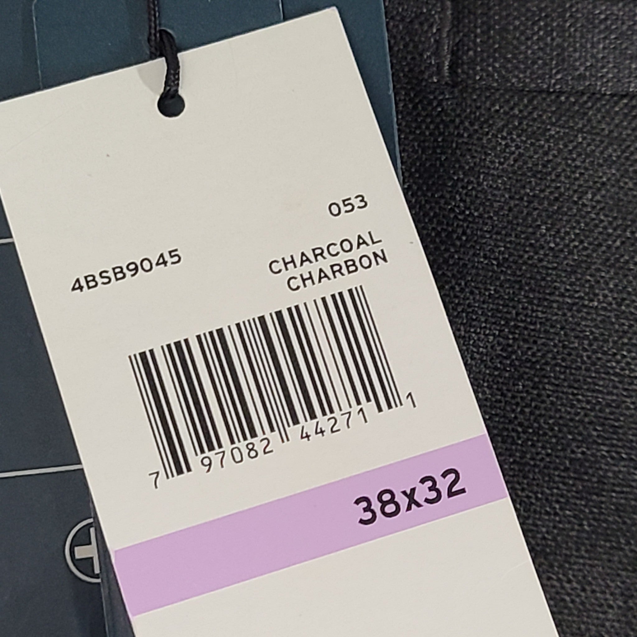 Perry Ellis Men's Dress Pants Slim Fit Gray 4BSB9045 Sz 38x32