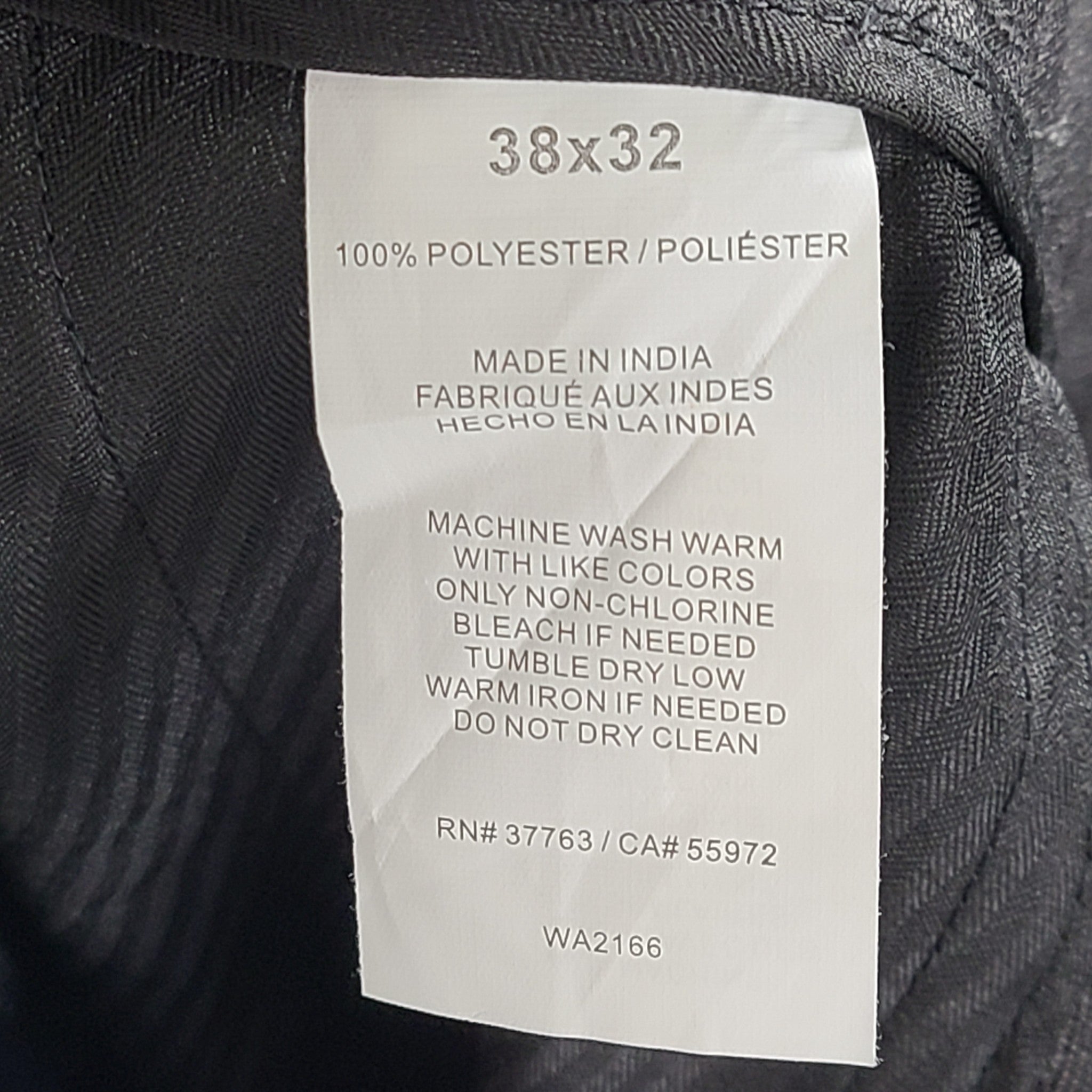 Perry Ellis Men's Dress Pants Slim Fit Gray 4BSB9045 Sz 38x32