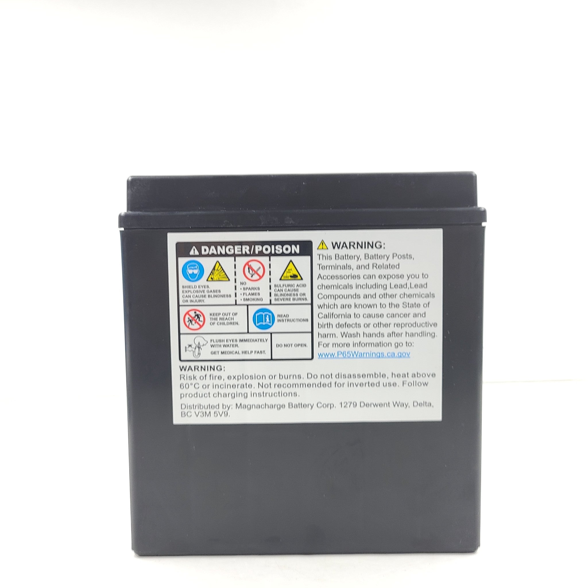 Magnasport YTX20CH-BS 12V Advanced Performance AGM Battery | 270 CCA