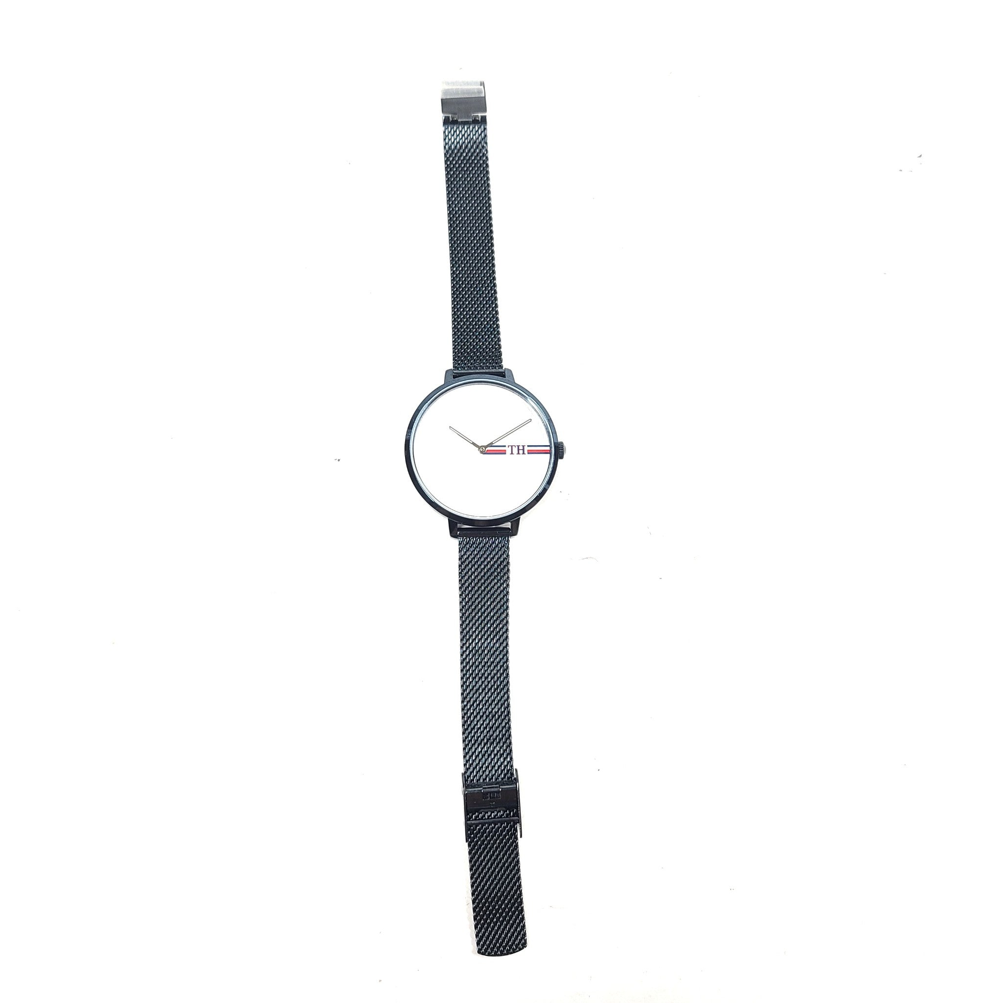 Tommy Hilfiger Women's Analog Silver Dial Watch Stainless Steel 1782183 Blue