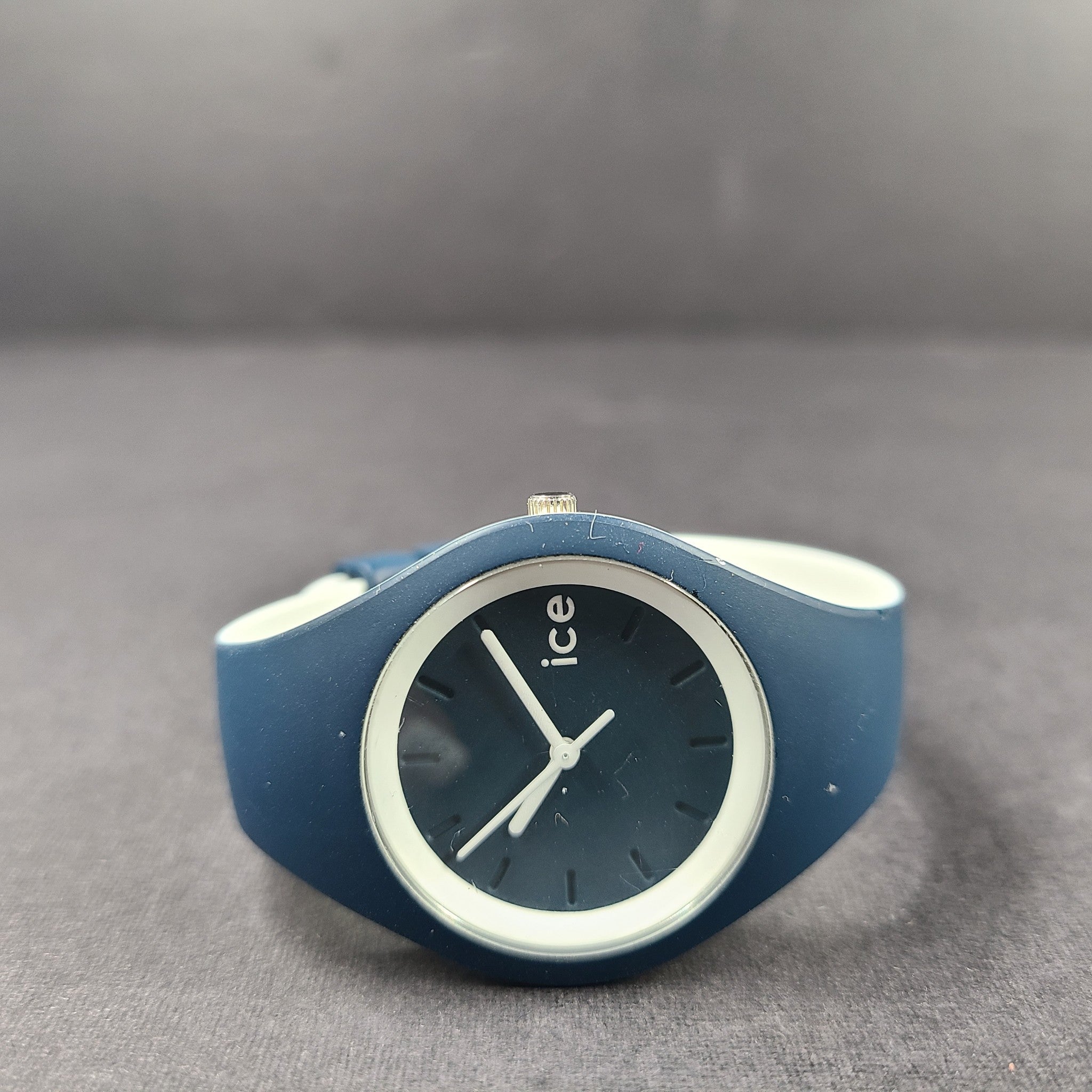 Ice-Watch ICE Duo Atlantic Wristwatch Boy's Silicon Strap Designer Blue 001487