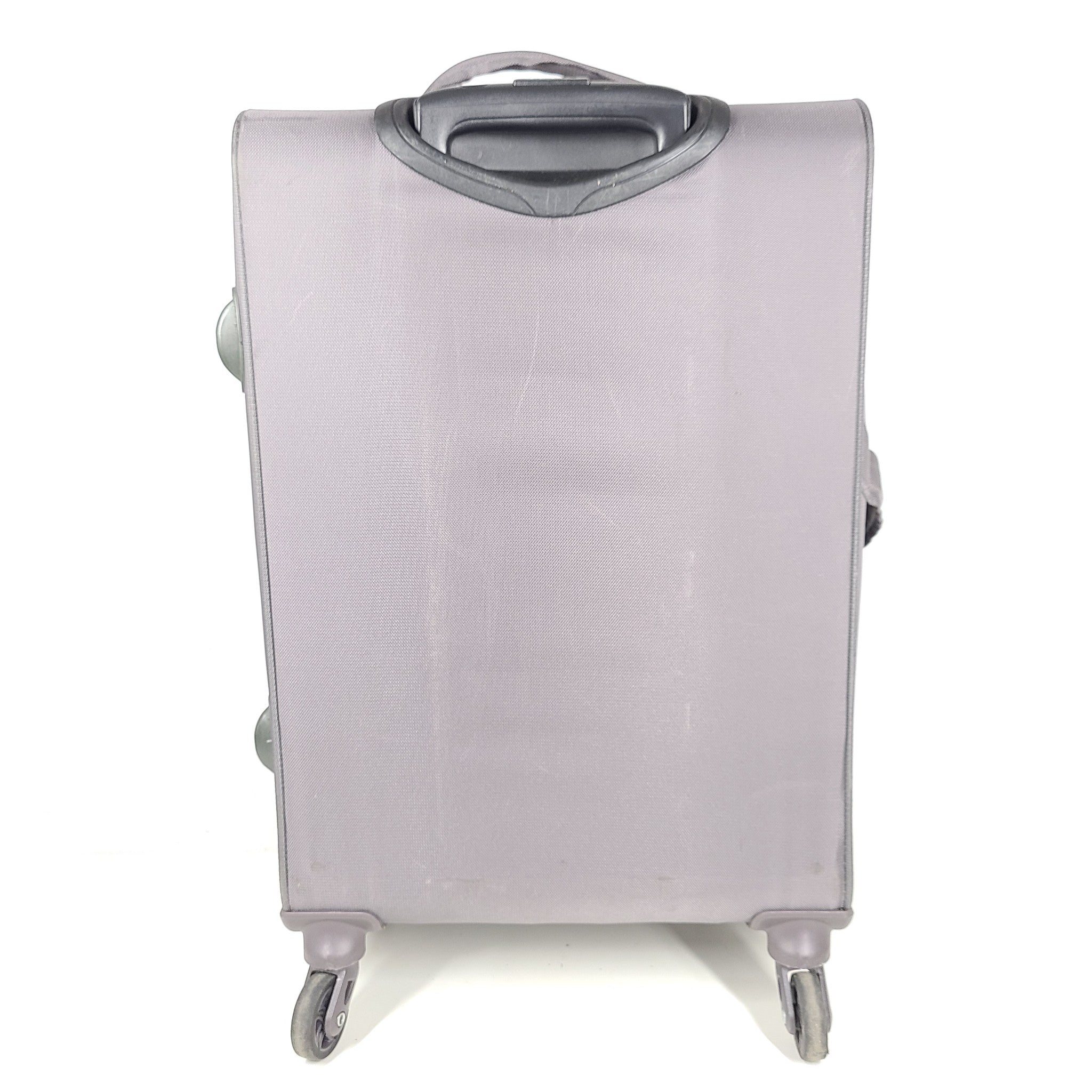 Affil 23" Spinner Cabin Luggage Lightweight Carry-On Softcase Expand Lock Gray