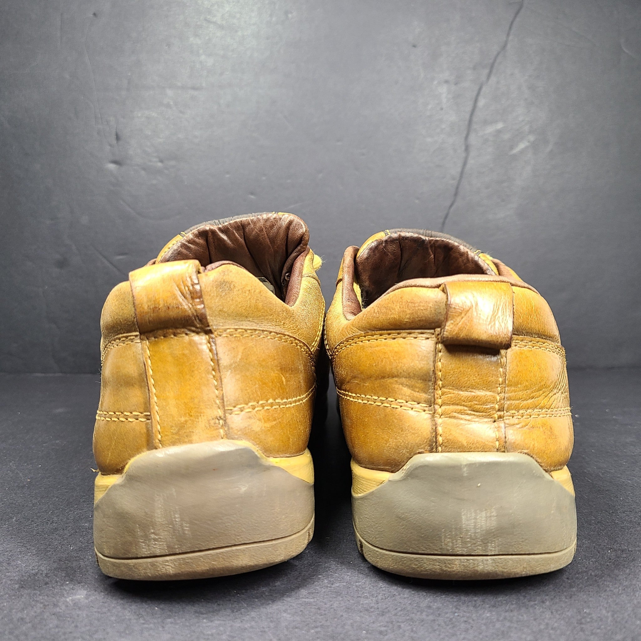 CAT Caterpillar Men's Leather Casual Shoes Brown Sz 9