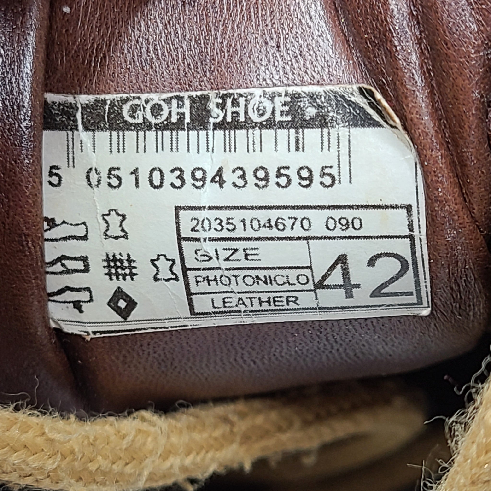 CAT Caterpillar Men's Leather Casual Shoes Brown Sz 9
