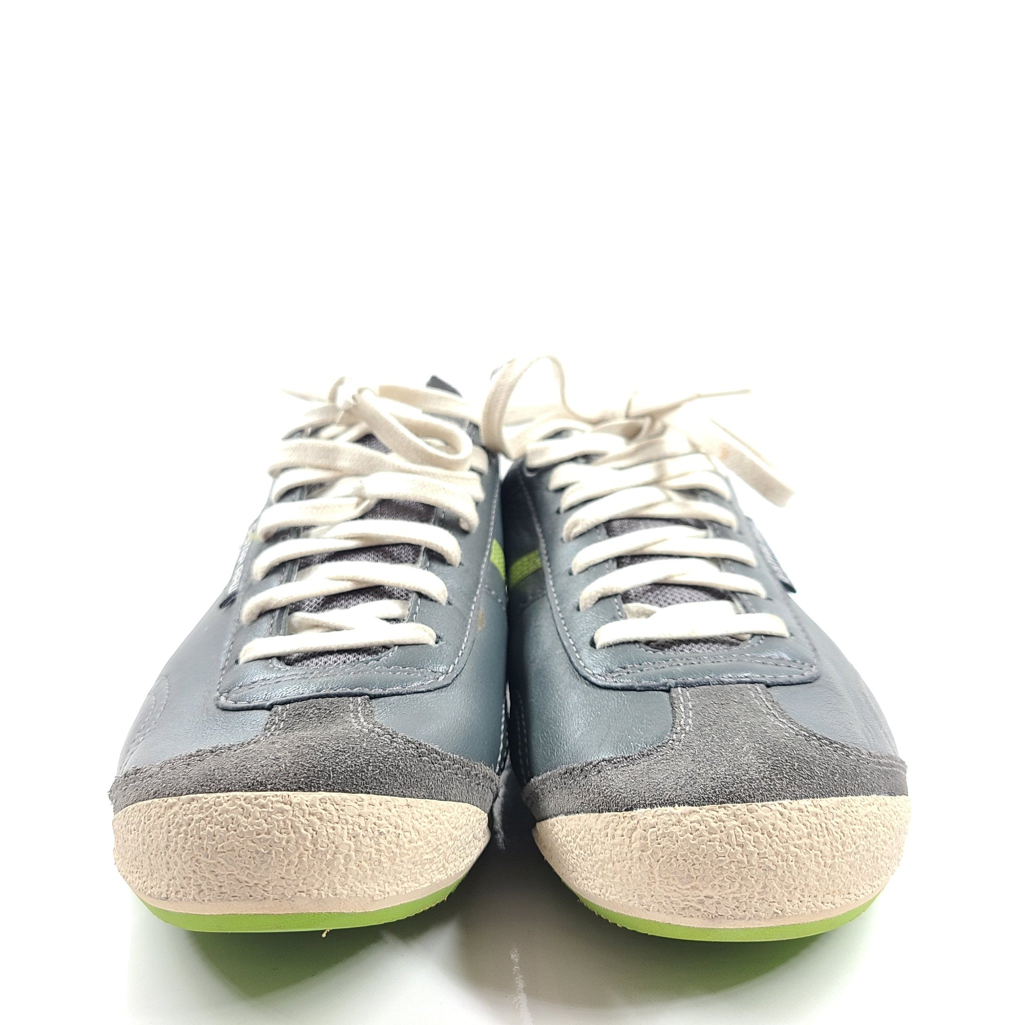 G-Star Raw Men's Leather Trainers Sneakers Gray Size 8