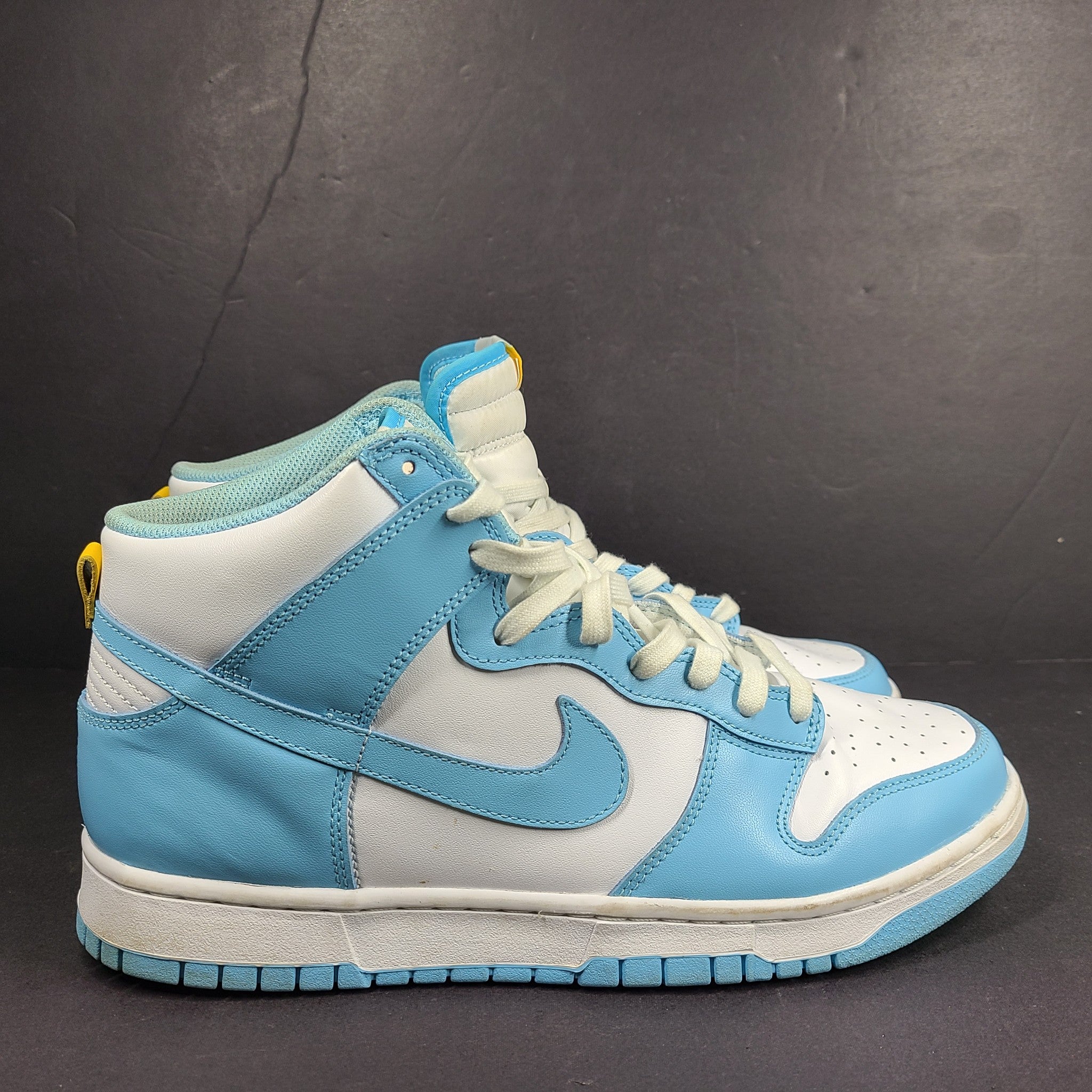 Nike Men's Dunk High Blue Chill Sneakers Shoes DD1399-401 Blue White Sz 11.5