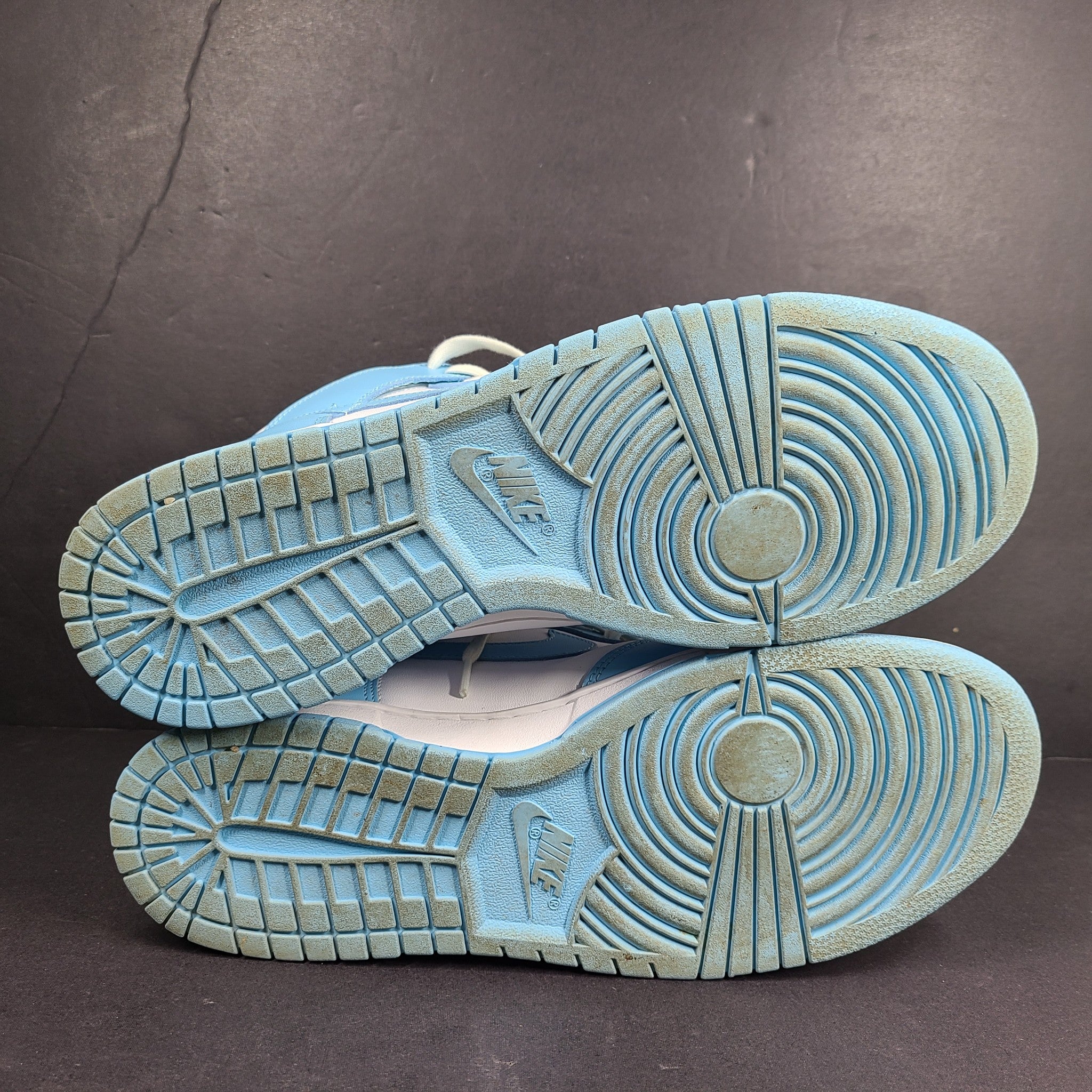 Nike Men's Dunk High Blue Chill Sneakers Shoes DD1399-401 Blue White Sz 11.5