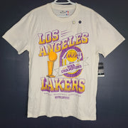 Hollister Men's Los Angeles LA Lakers NBA Licensed Graphic Tee Shirt White Sz M