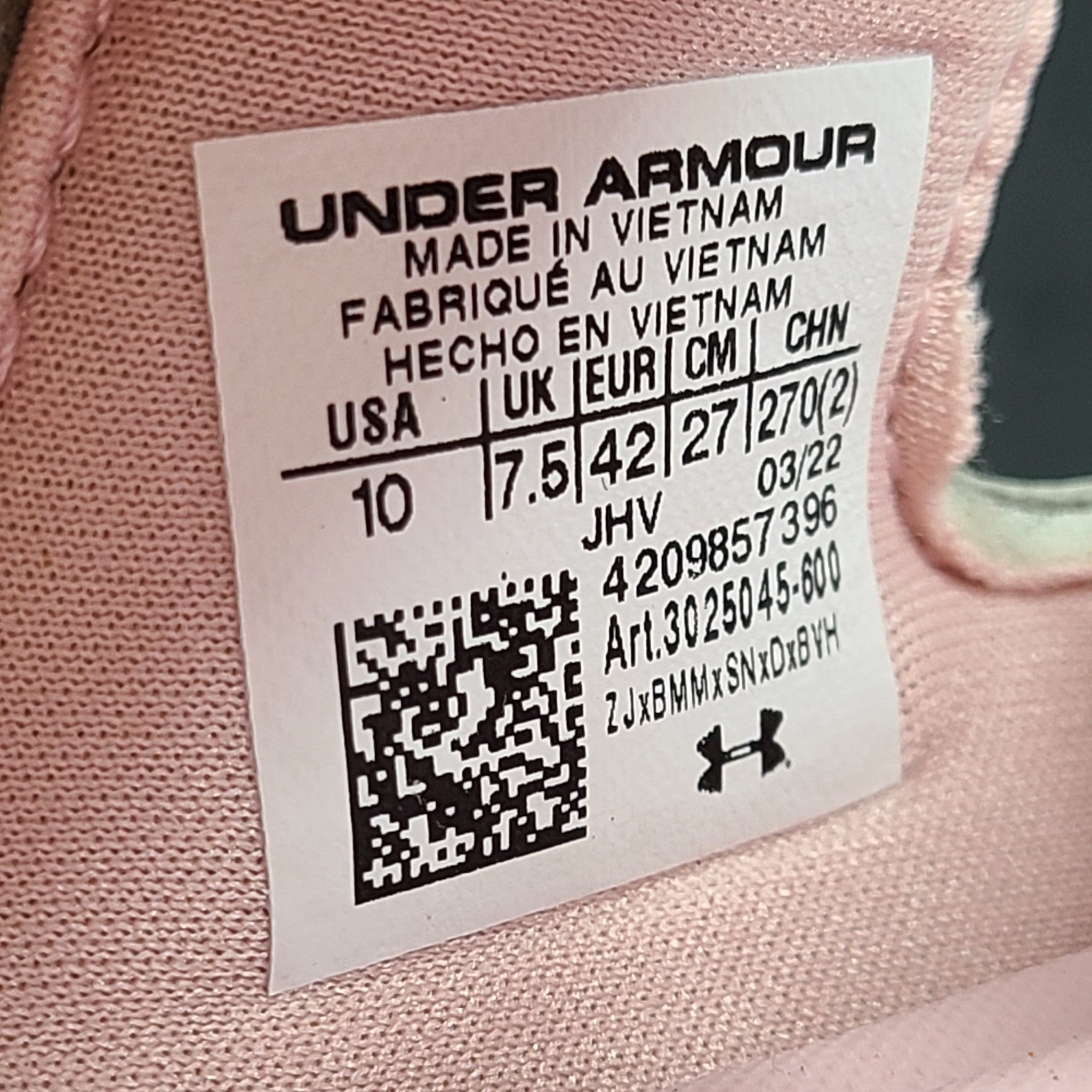 Under Armour Women's UA Ansa Studio Slide Retro Pink 3025045-60 Sandals Sz 10