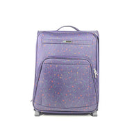 Cloudnine 21" Carry-On Cabin Softshell Luggage Lightweight Blue Airplane Print