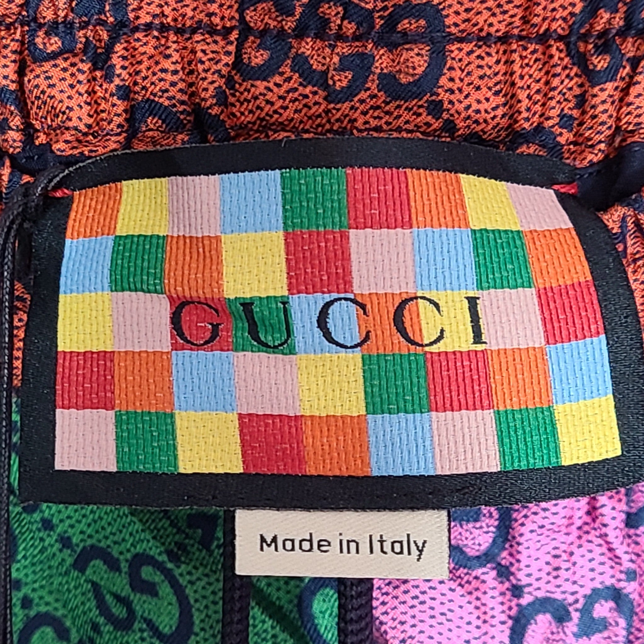 Gucci GG Women's Canvas G Silk Twill Printed Shorts 660429 Multicolor Sz S NEW