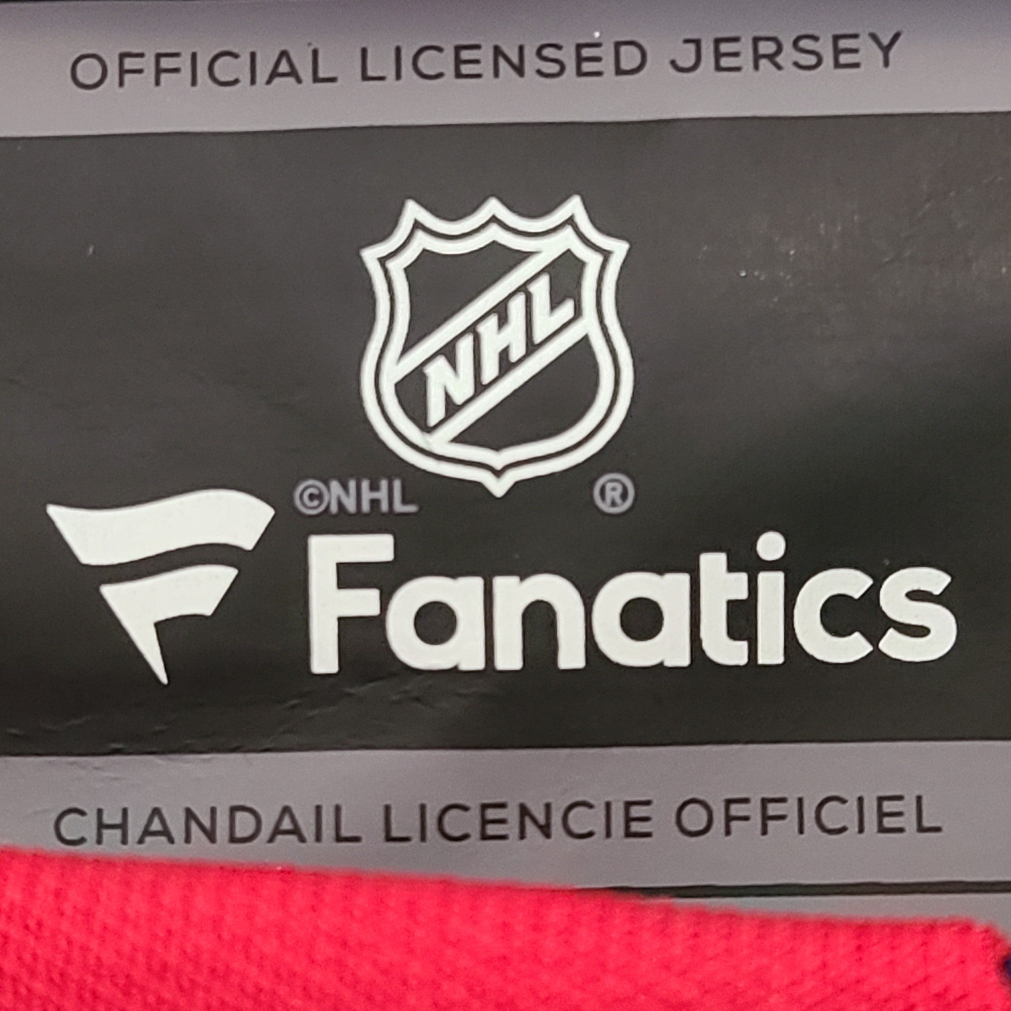 Montreal Canadiens Men's Fanatics Breakaway Hockey Home Jersey Blank Red Sz L