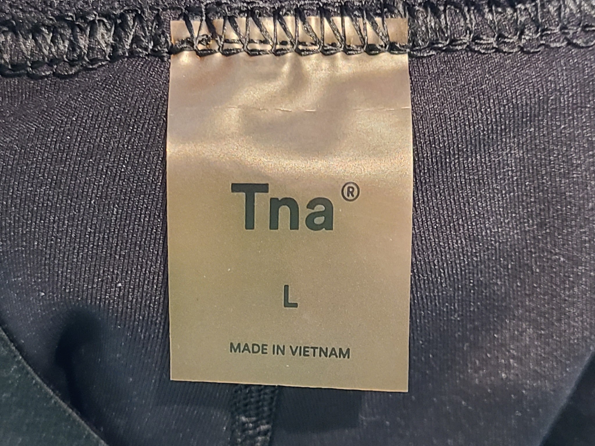 Aritzia TnAction TnaMOVE Tennis Mini Skirt Pleated Built-In Shorts Black Sz L