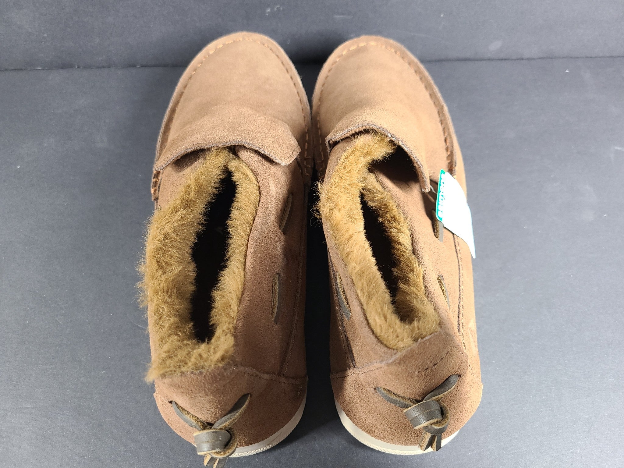 Sperry Men's MOC-Sider Moccasins Winter Slip On Shoes Suede Boots Brown US 8