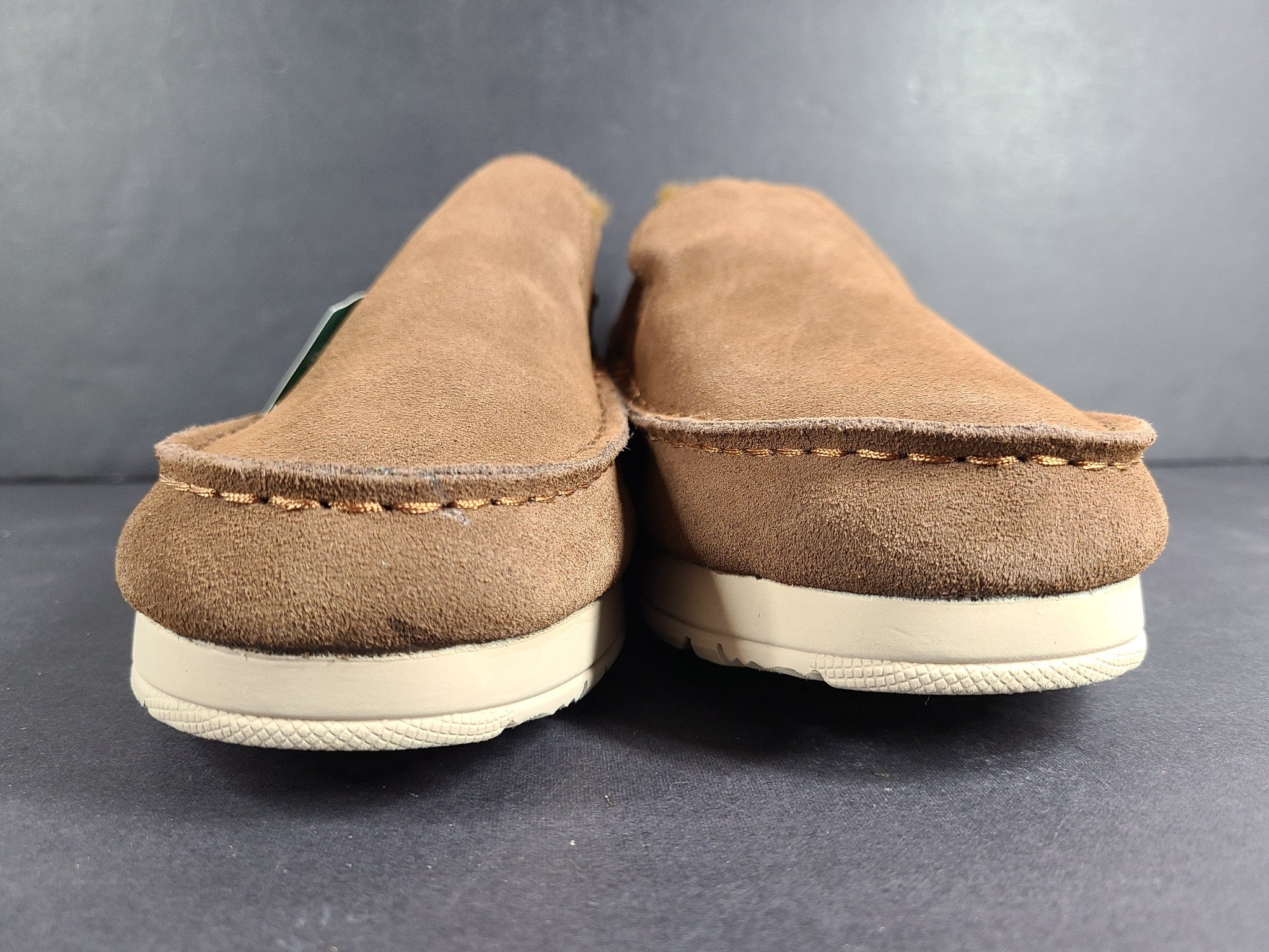 Sperry Men's MOC-Sider Moccasins Winter Slip On Shoes Suede Boots Brown US 8