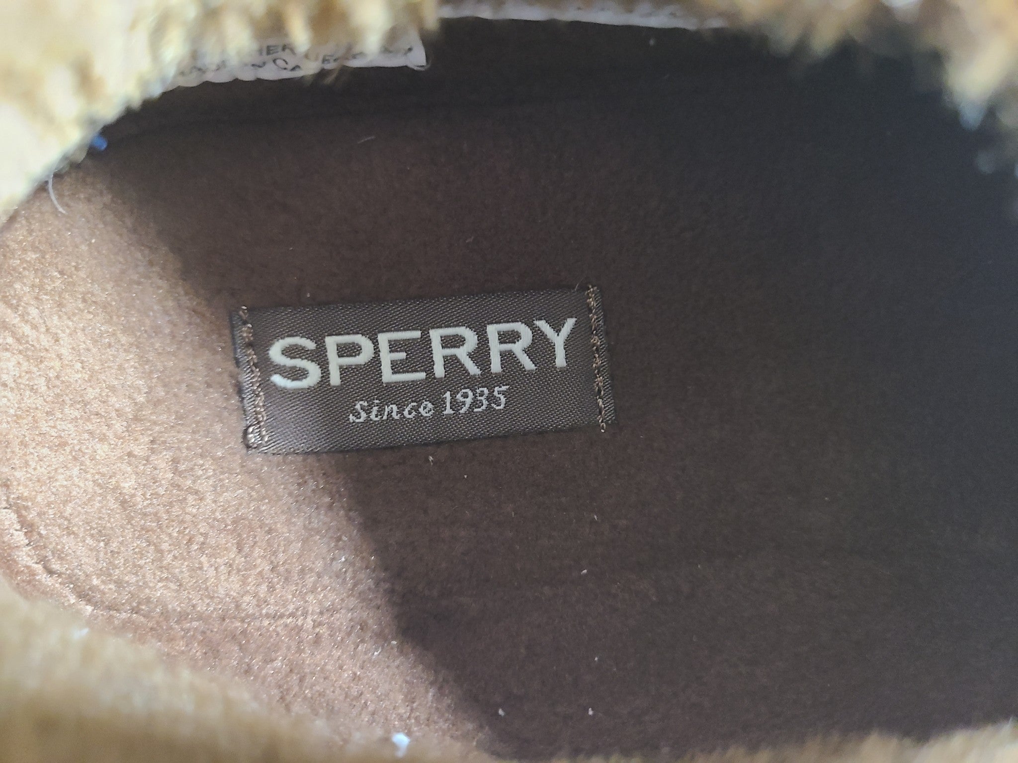 Sperry Men's MOC-Sider Moccasins Winter Slip On Shoes Suede Boots Brown US 8