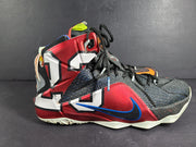Nike Men's LeBron 12 'What the LeBron' Sneakers 812511-909 Multicolor Sz 8.5
