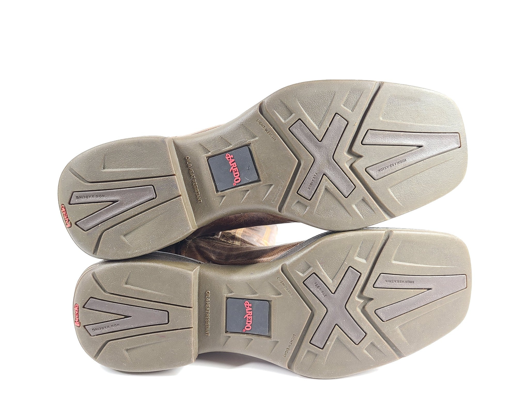 Laredo Men's Bennett 7454 Boot Cowboy Western Brown Leather US 9D