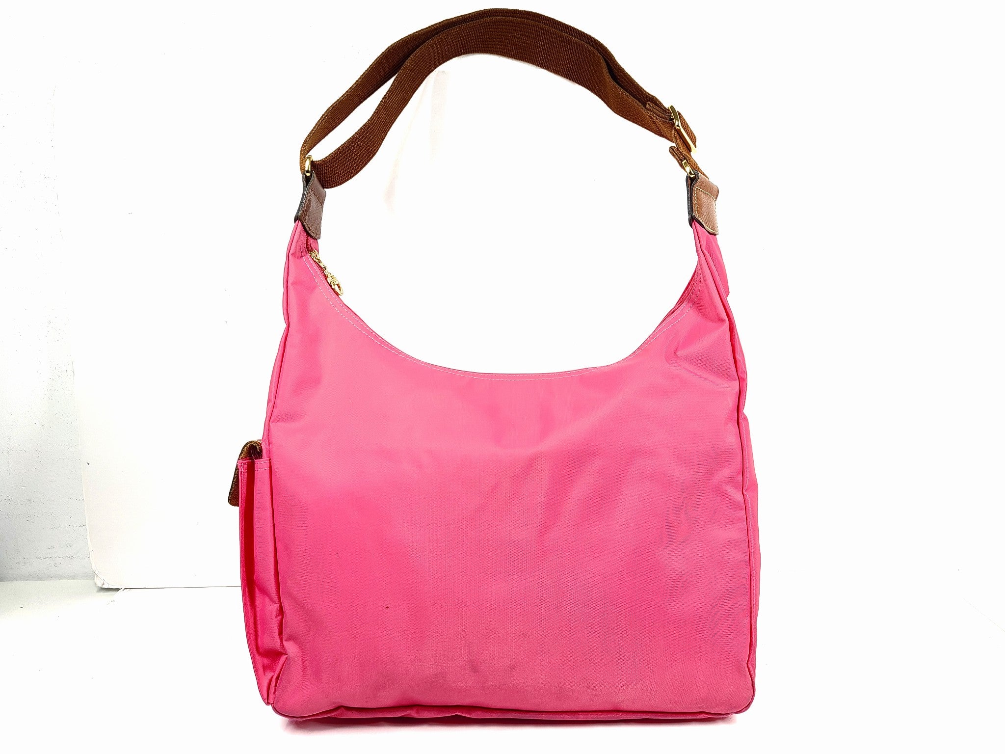 Longchamp Le Pliage Convertible Hobo Bag Nylon Adjustable 2450089273 Pink