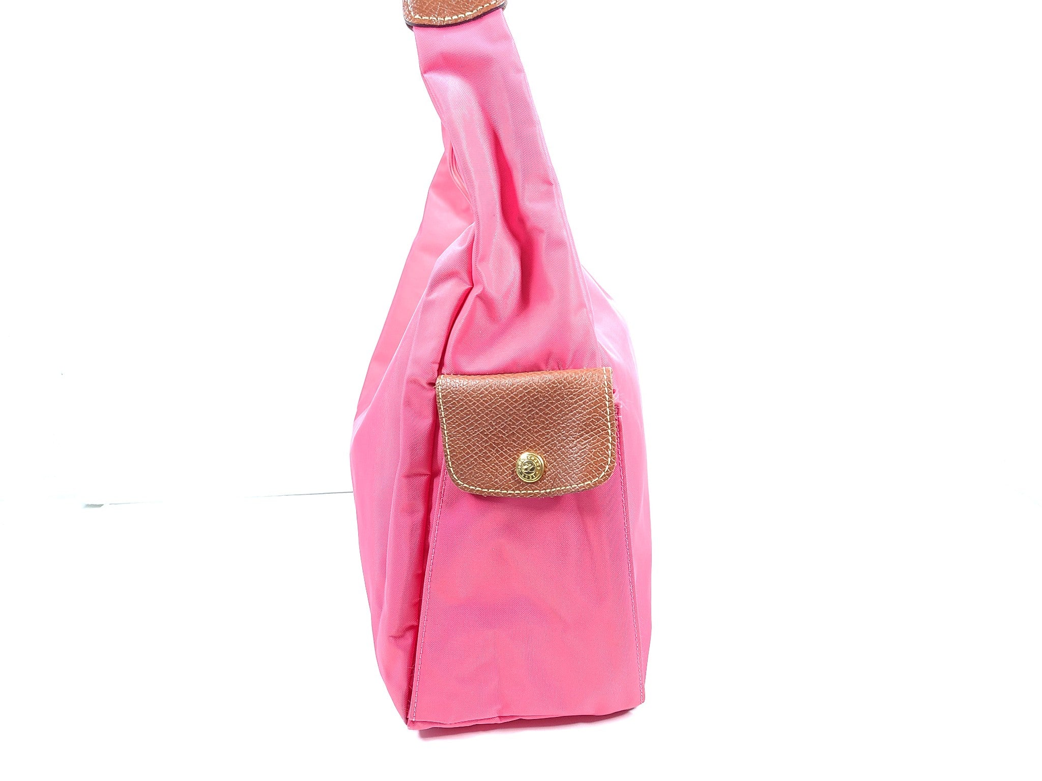 Longchamp Le Pliage Convertible Hobo Bag Nylon Adjustable 2450089273 Pink