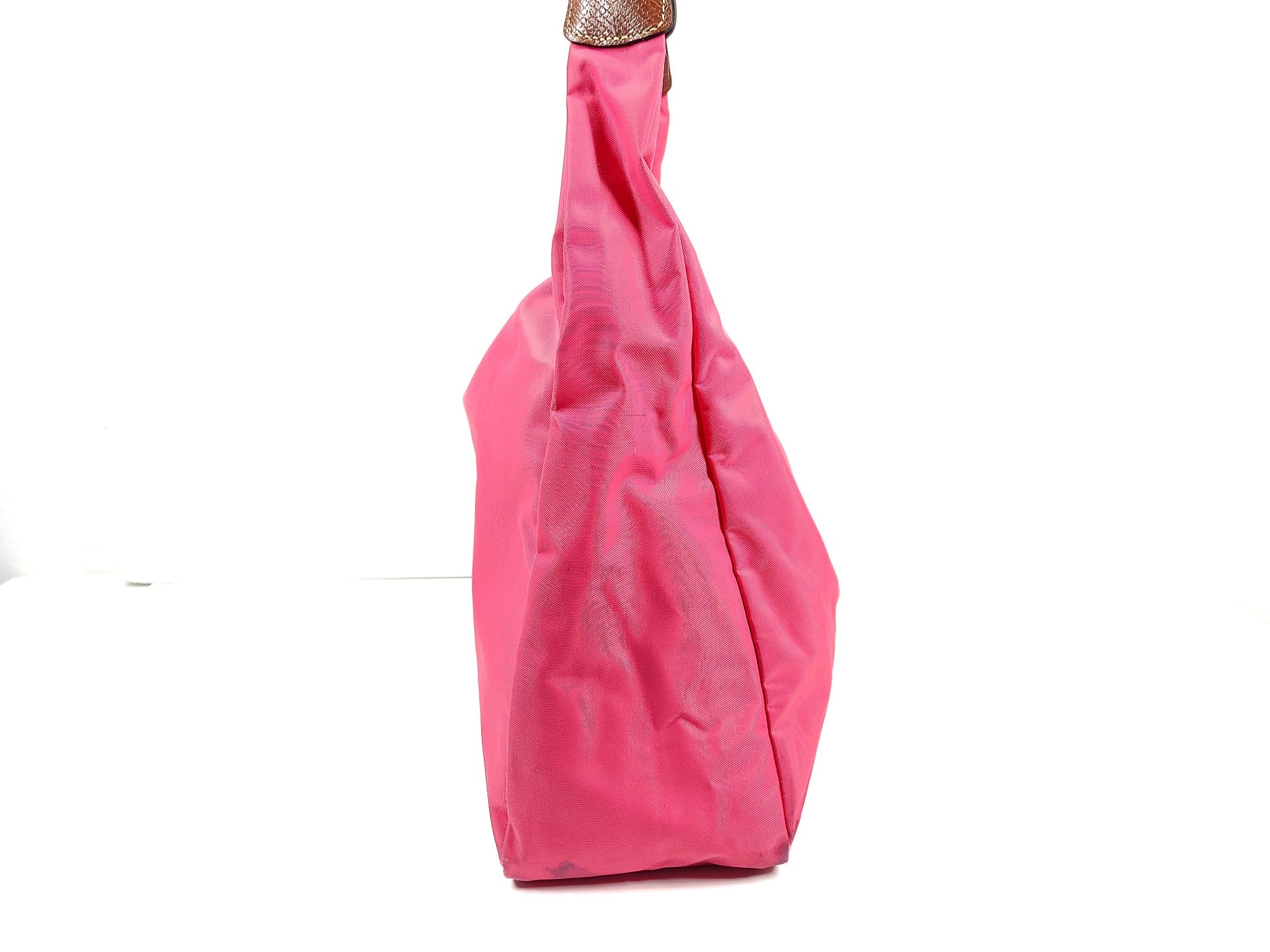 Longchamp Le Pliage Convertible Hobo Bag Nylon Adjustable 2450089273 Pink