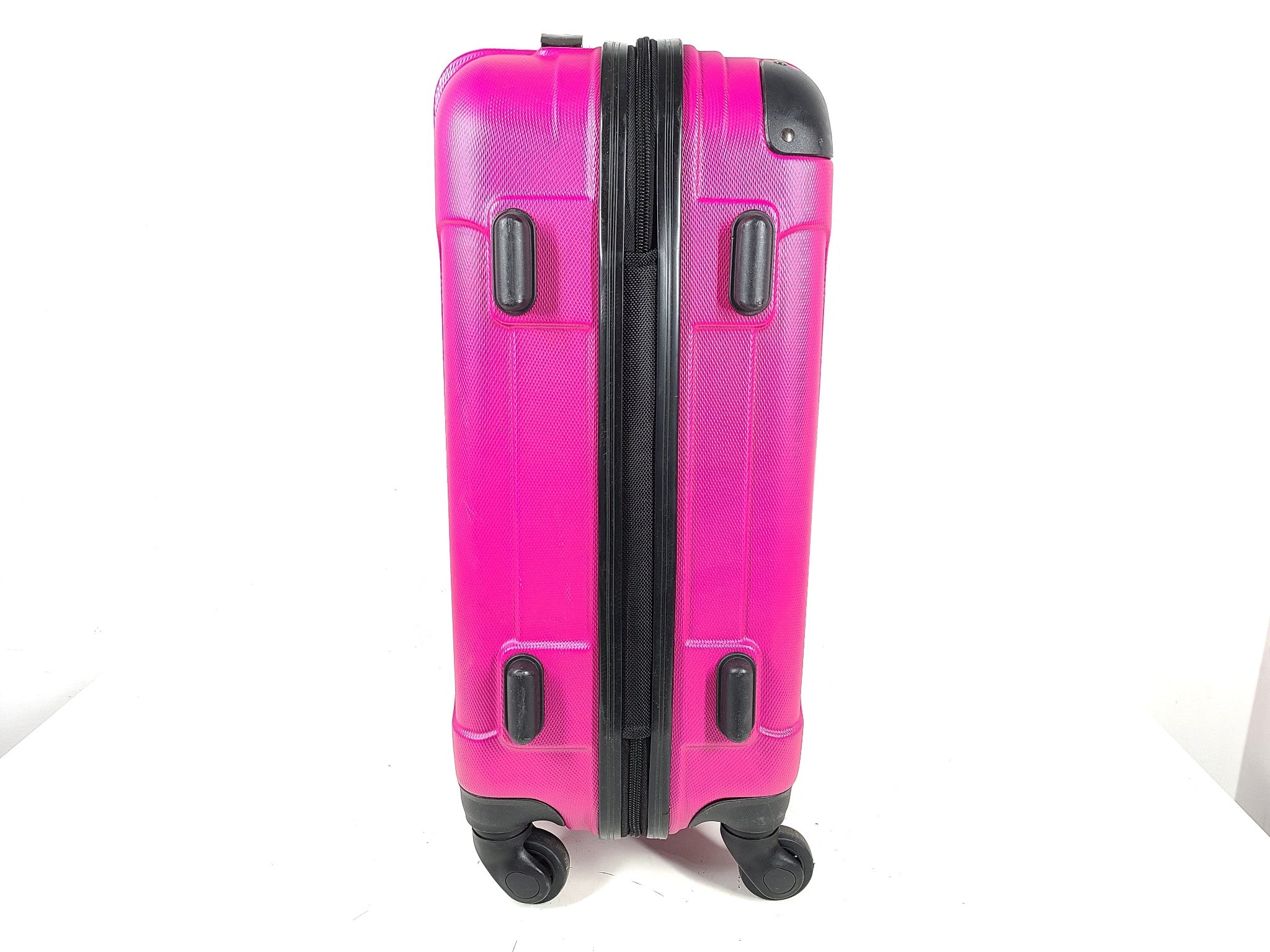 Kenneth Cole REACTION 21" Out Of Bounds Spinner Carry On Luggage Hardshell Pink
