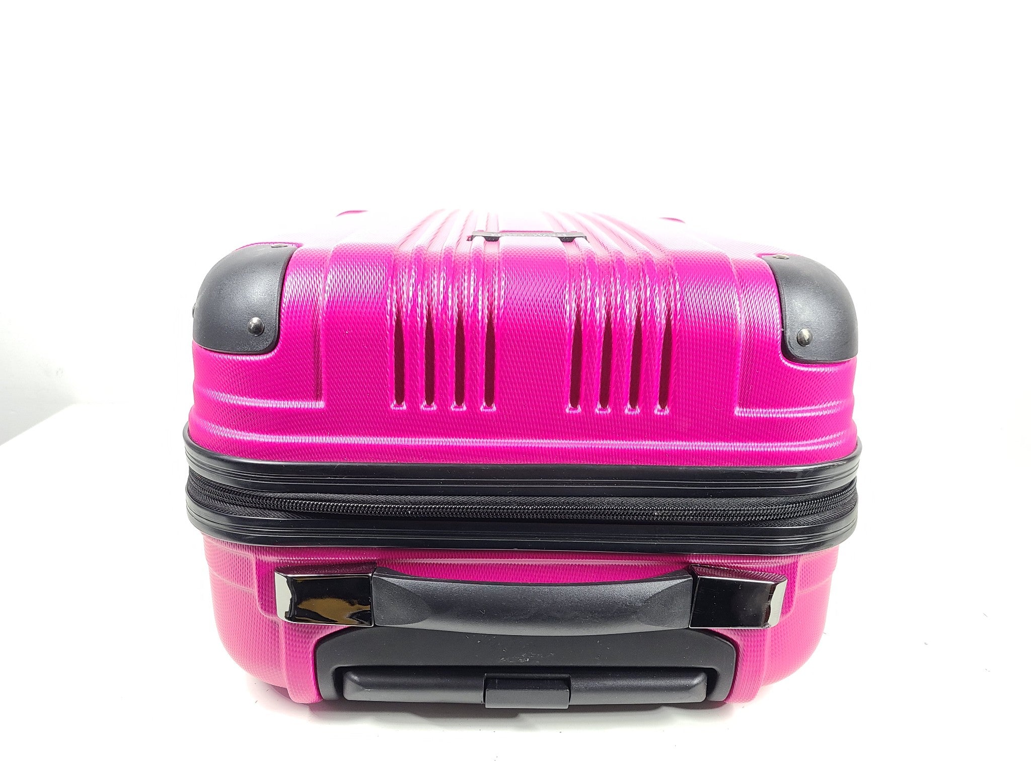 Kenneth Cole REACTION 21" Out Of Bounds Spinner Carry On Luggage Hardshell Pink