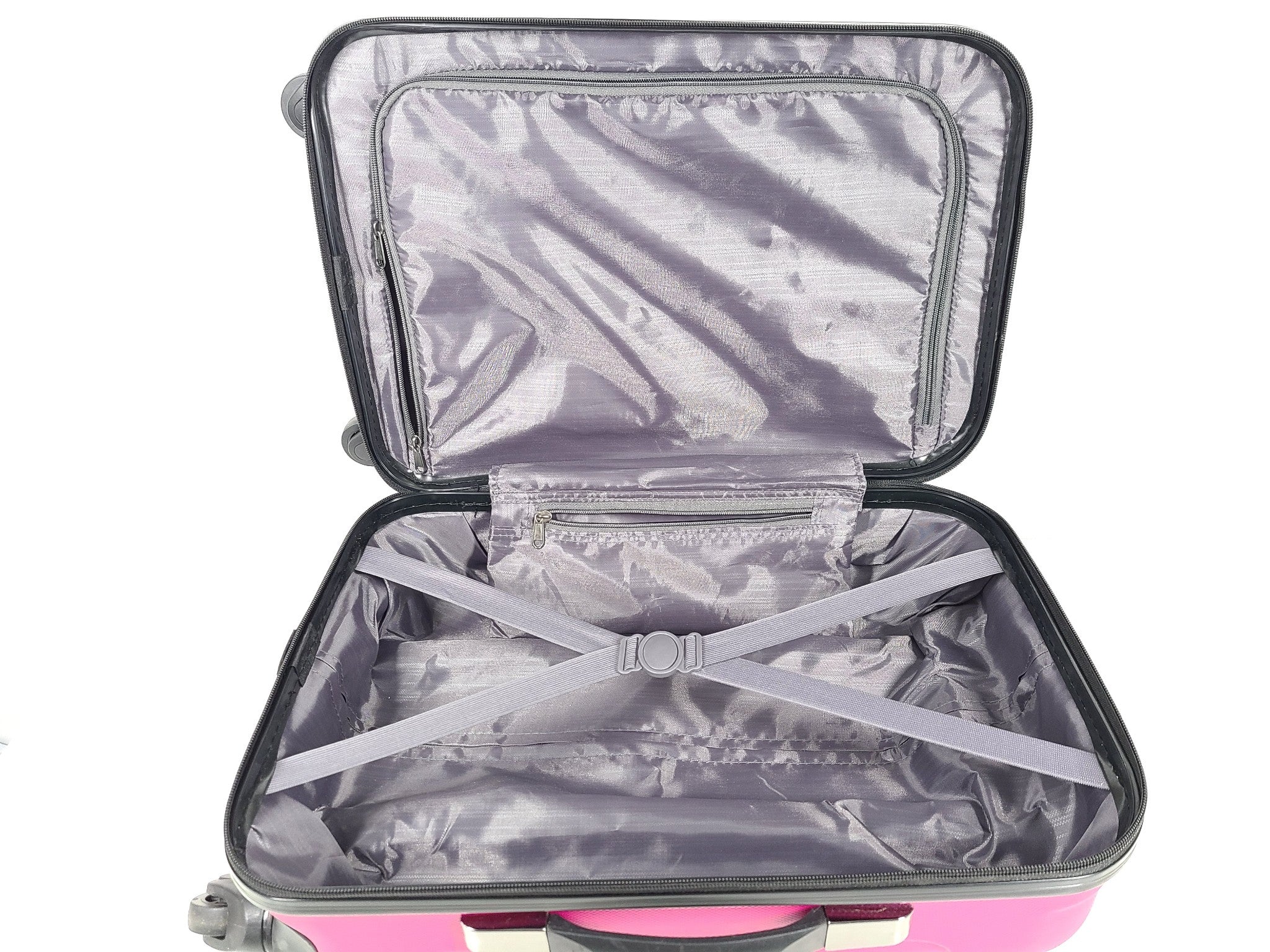 Kenneth Cole REACTION 21" Out Of Bounds Spinner Carry On Luggage Hardshell Pink