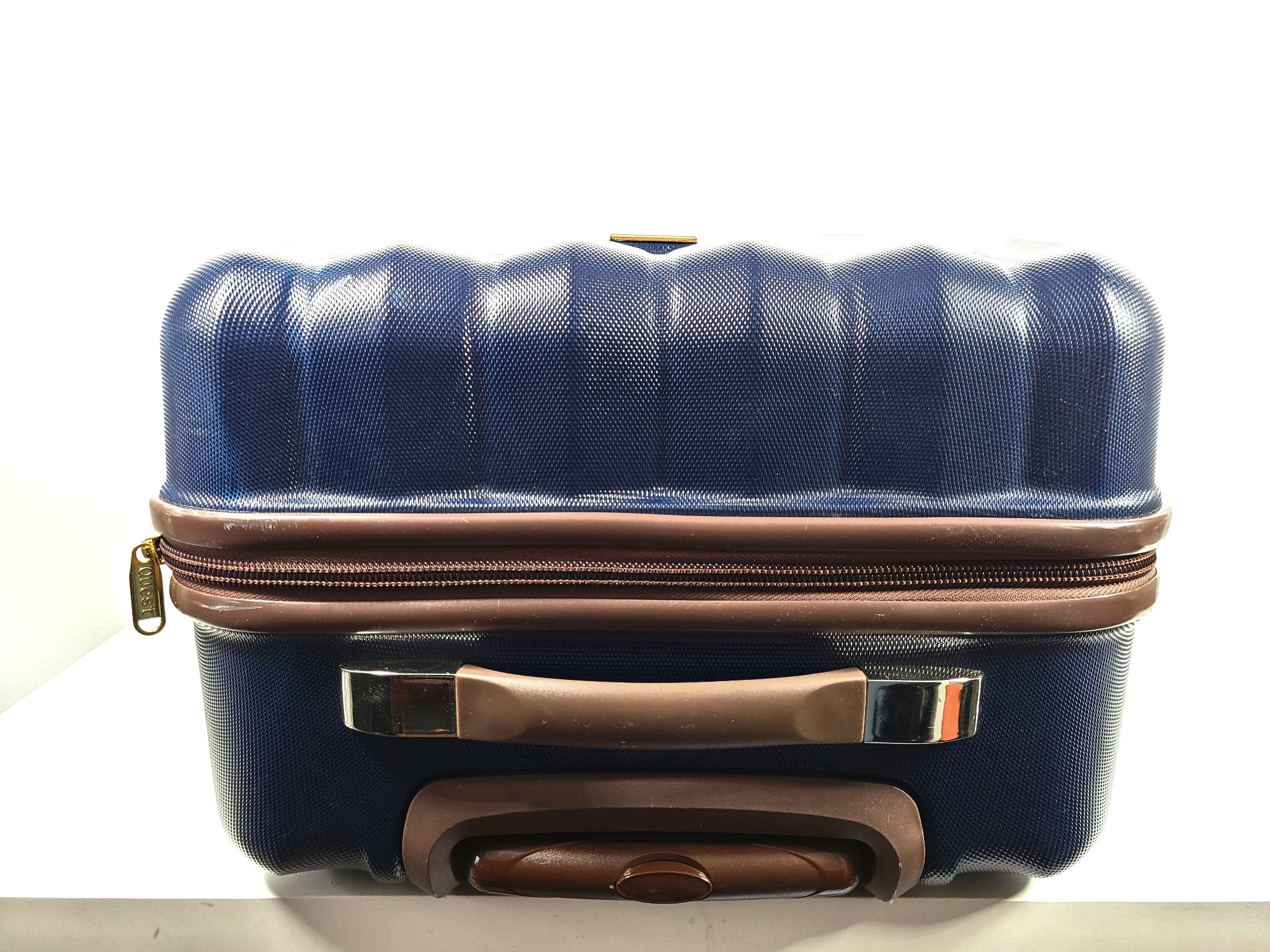 Quest 25" Spinner Hardside Hardshell Check In Luggage Lightweight Blue