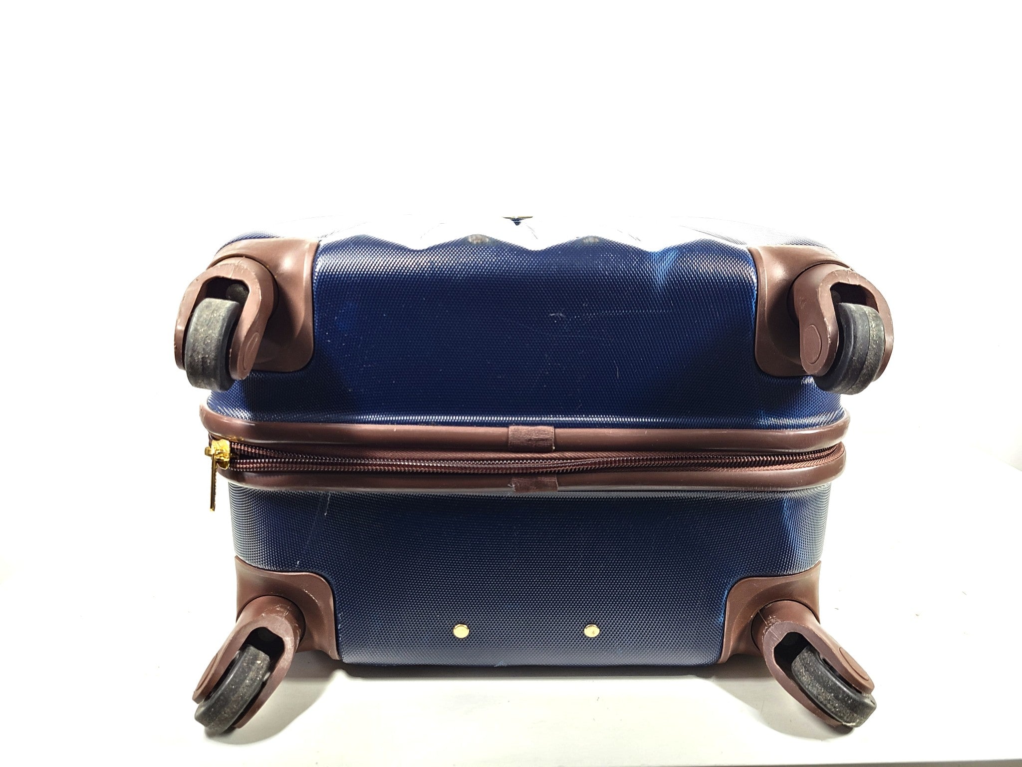 Quest 25" Spinner Hardside Hardshell Check In Luggage Lightweight Blue