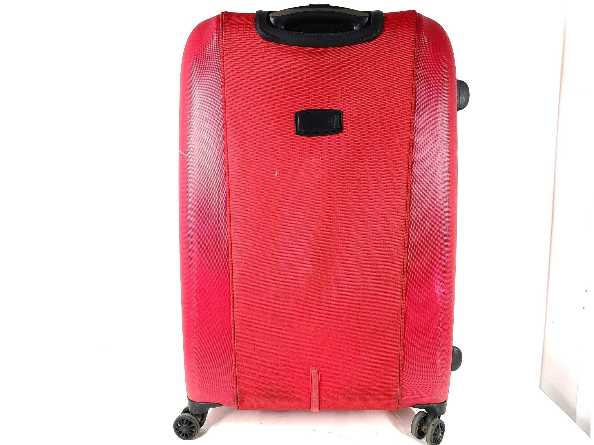 Heys Stratos 30" Hybrid Spinner Expandable Deep Space Soft/Hard Luggage Red