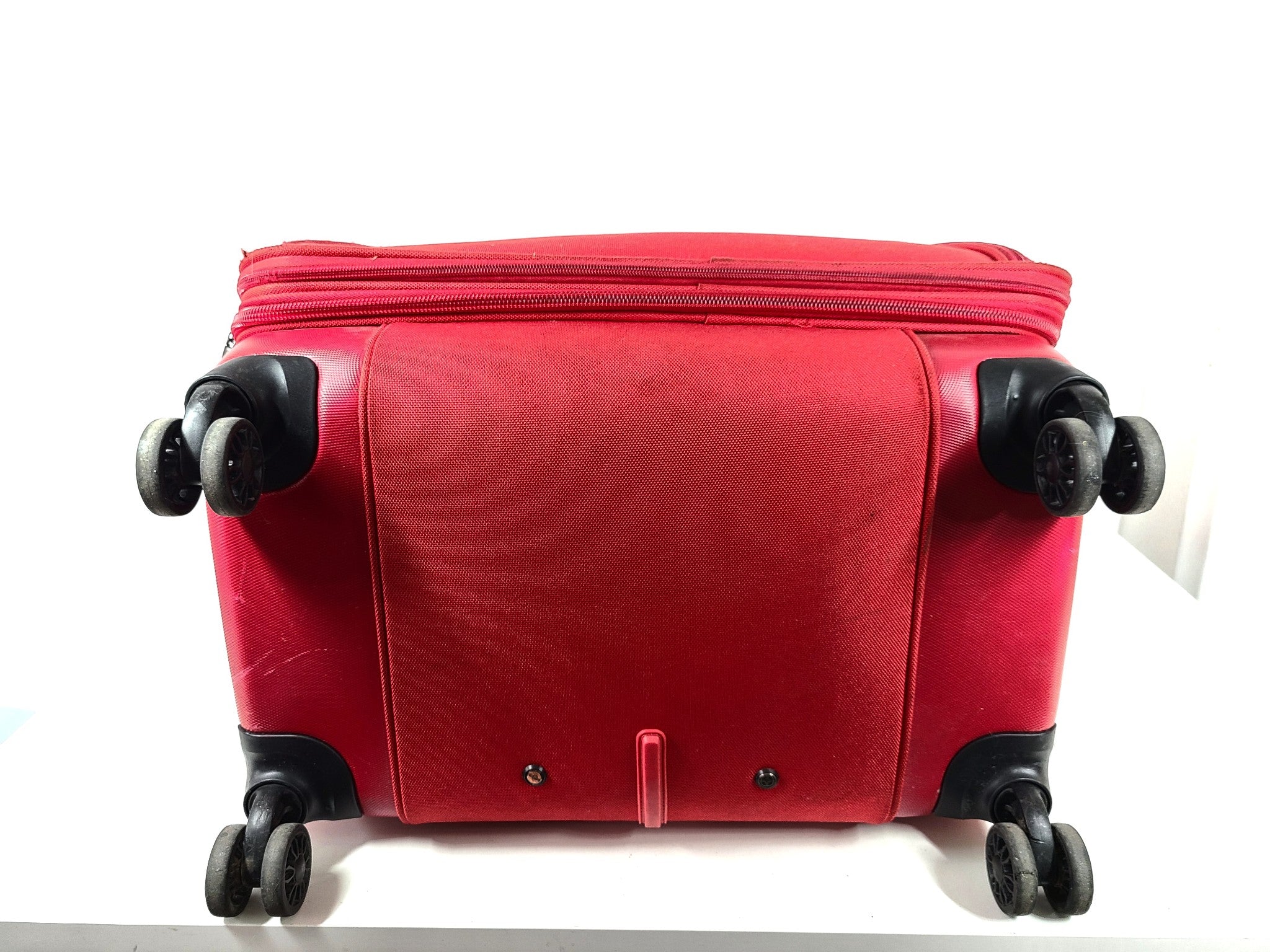 Heys Stratos 30" Hybrid Spinner Expandable Deep Space Soft/Hard Luggage Red