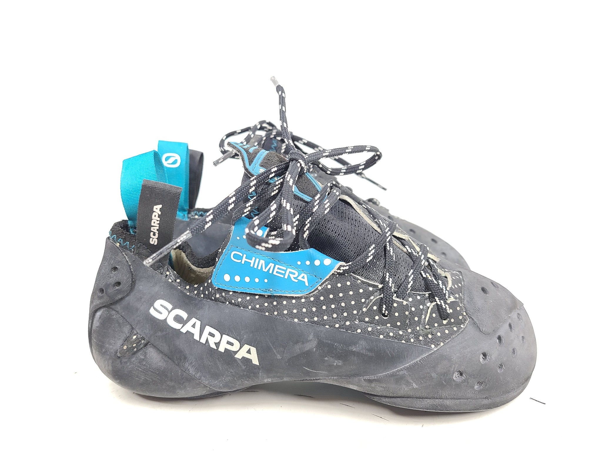 Scarpa Chimera Rock Mountain Climbing Shoes Black Sz M8.5/W9.5
