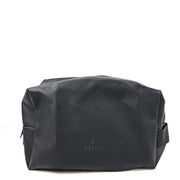 Rains Travel Toiletry Bag Large Waterproof Grab Handle Black