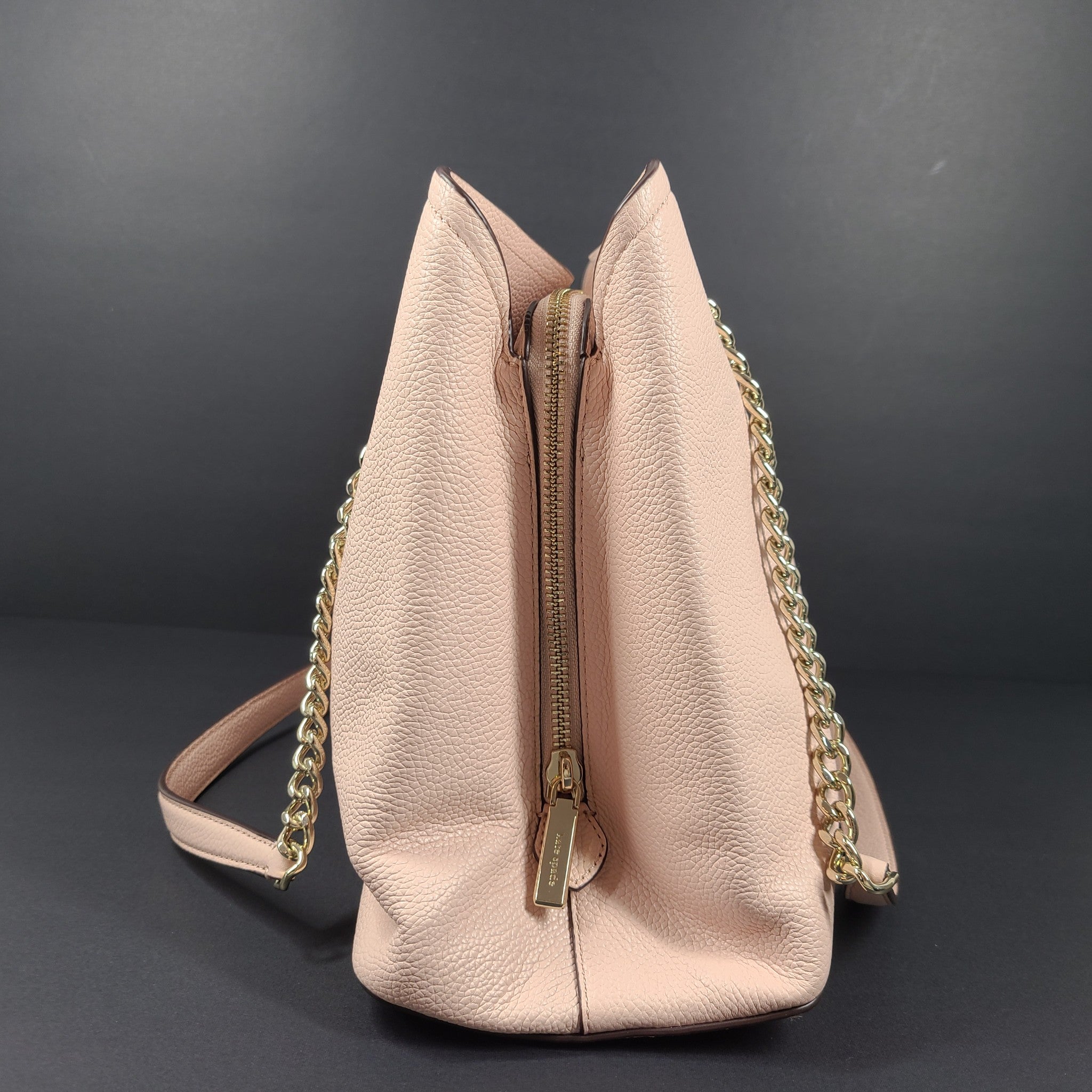 Kate Spade Jordyn Medium Chain Handle Tote Shoulder Bag Pink NEW