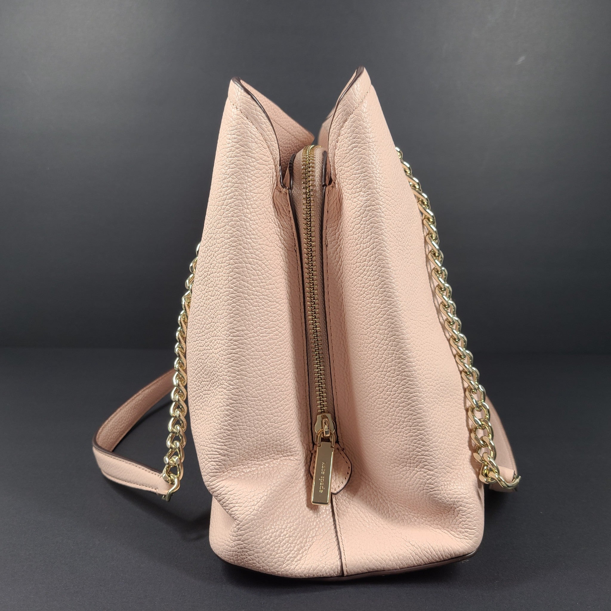 Kate Spade Jordyn Medium Chain Handle Tote Shoulder Bag Pink NEW