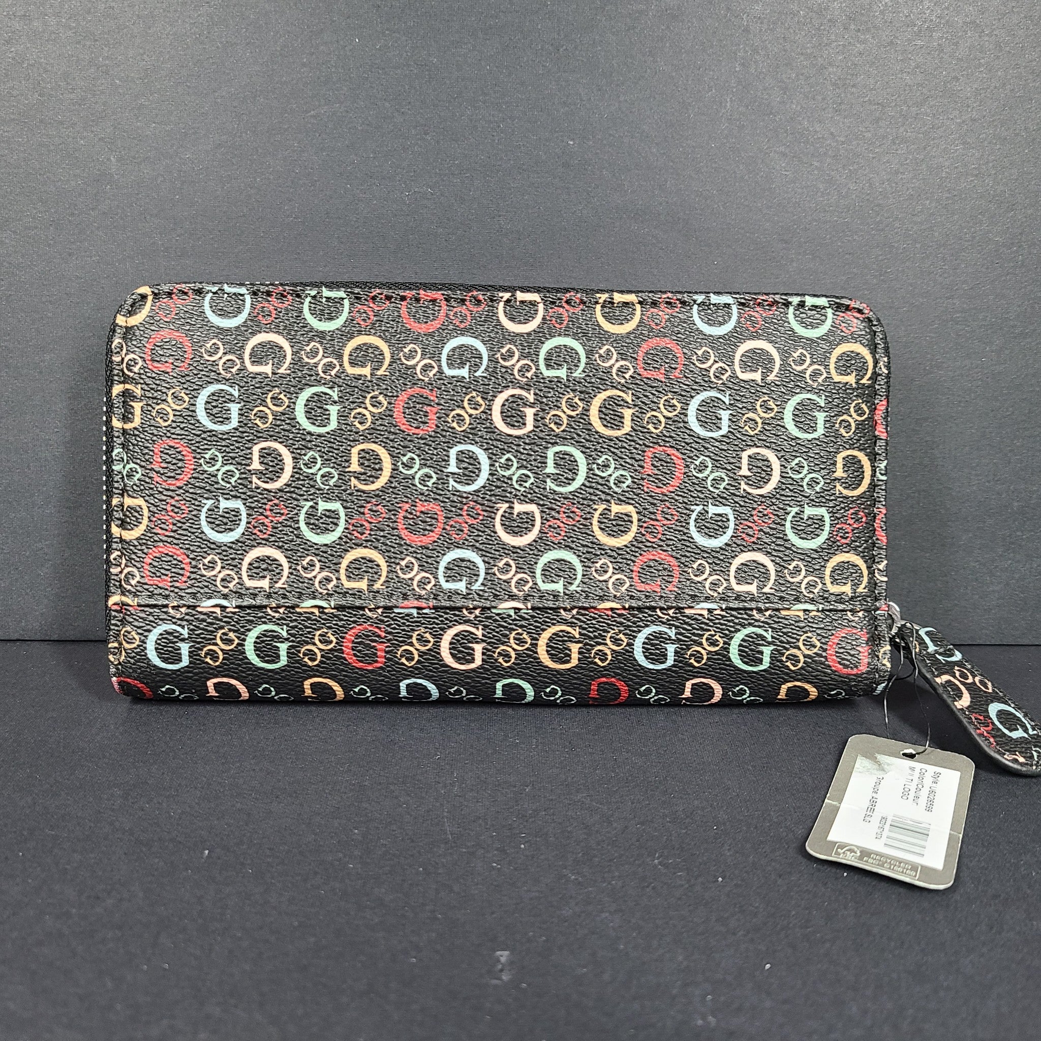 Guess Women's Abree Medium Zip-Around Clutch Wallet