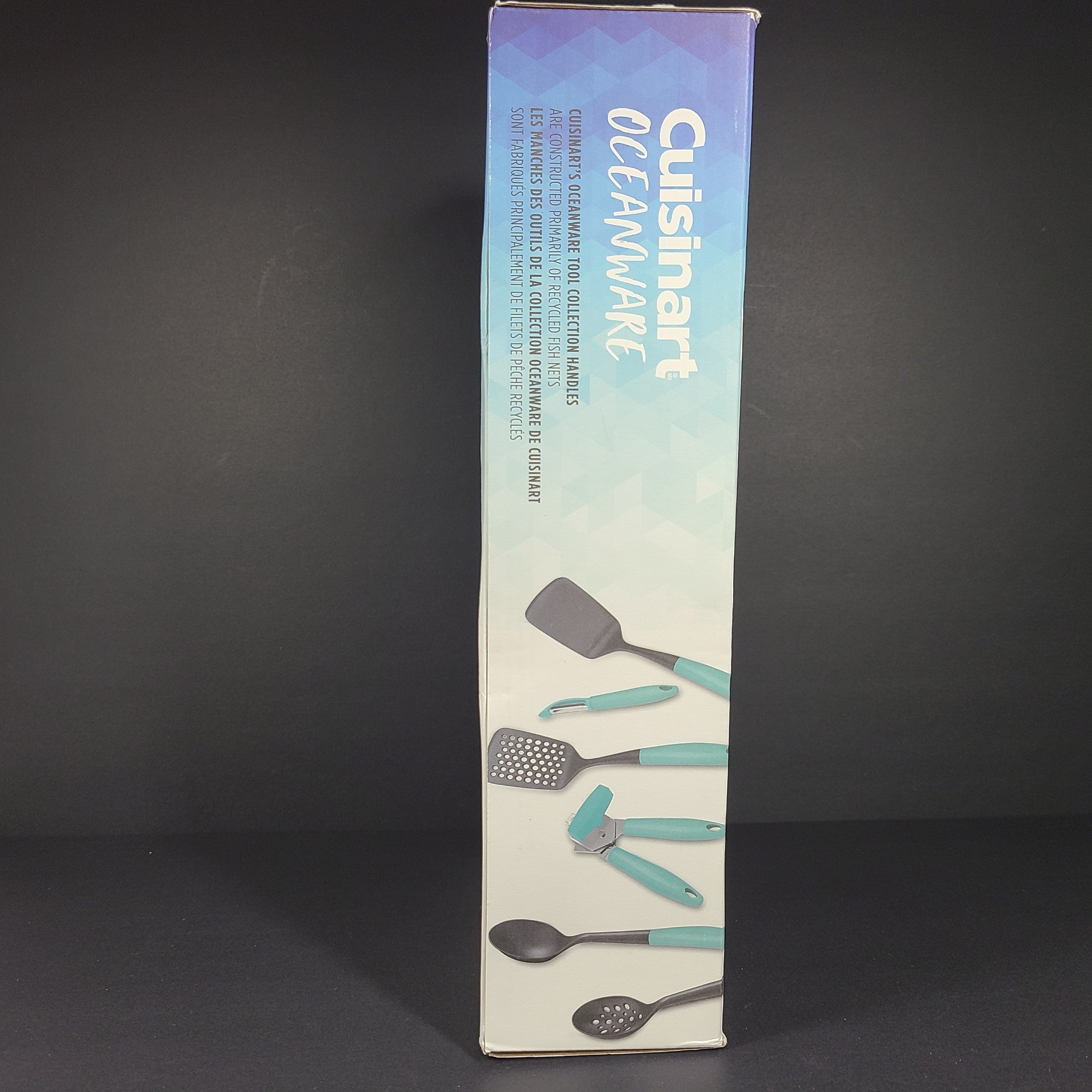 Cuisinart 6-Piece Cooking Utensil Set Oceanware Collection Kitchen Tools Teal