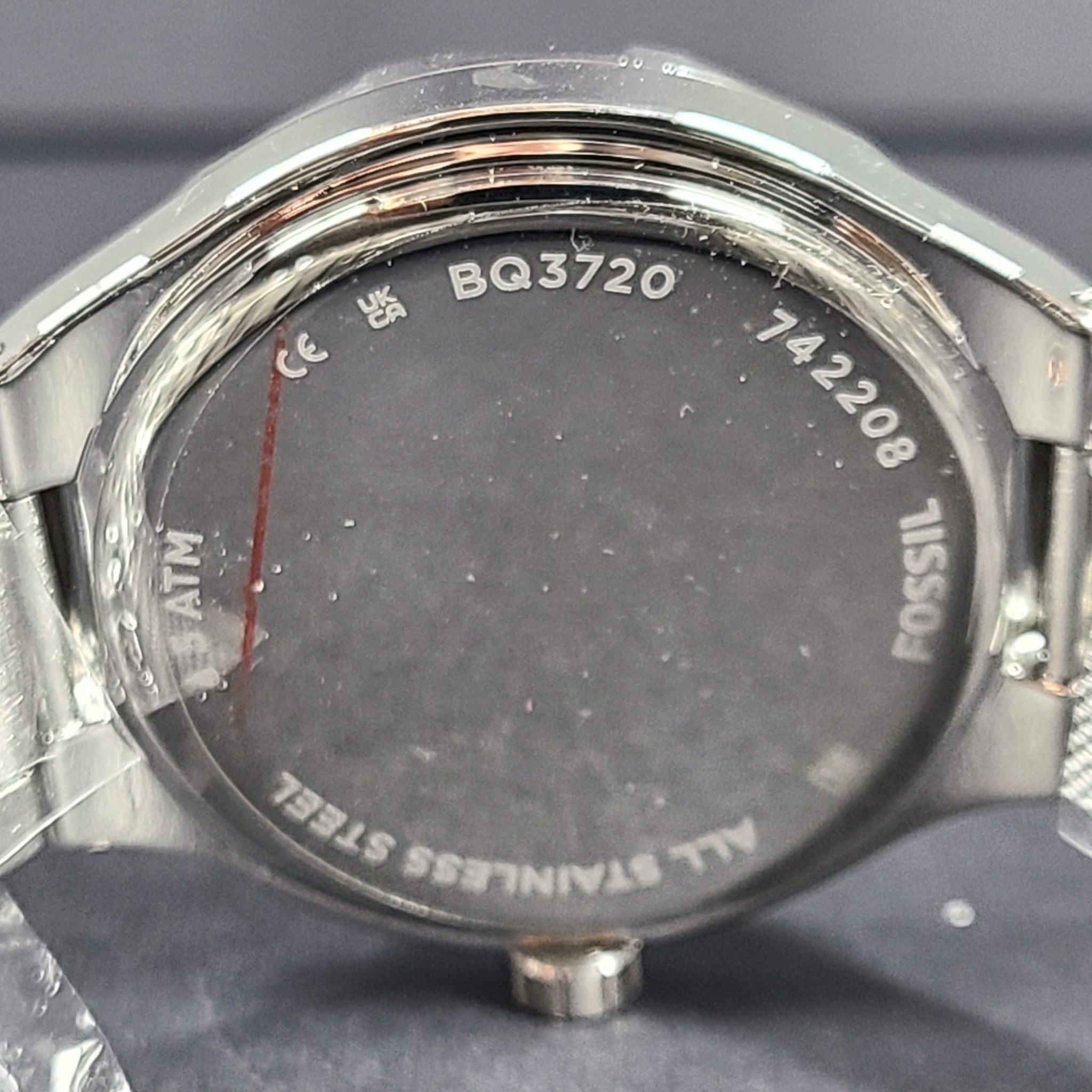 Fossil Women's Eevie Multifunction Stainless Steel Watch BQ3720 Silver Gift Box