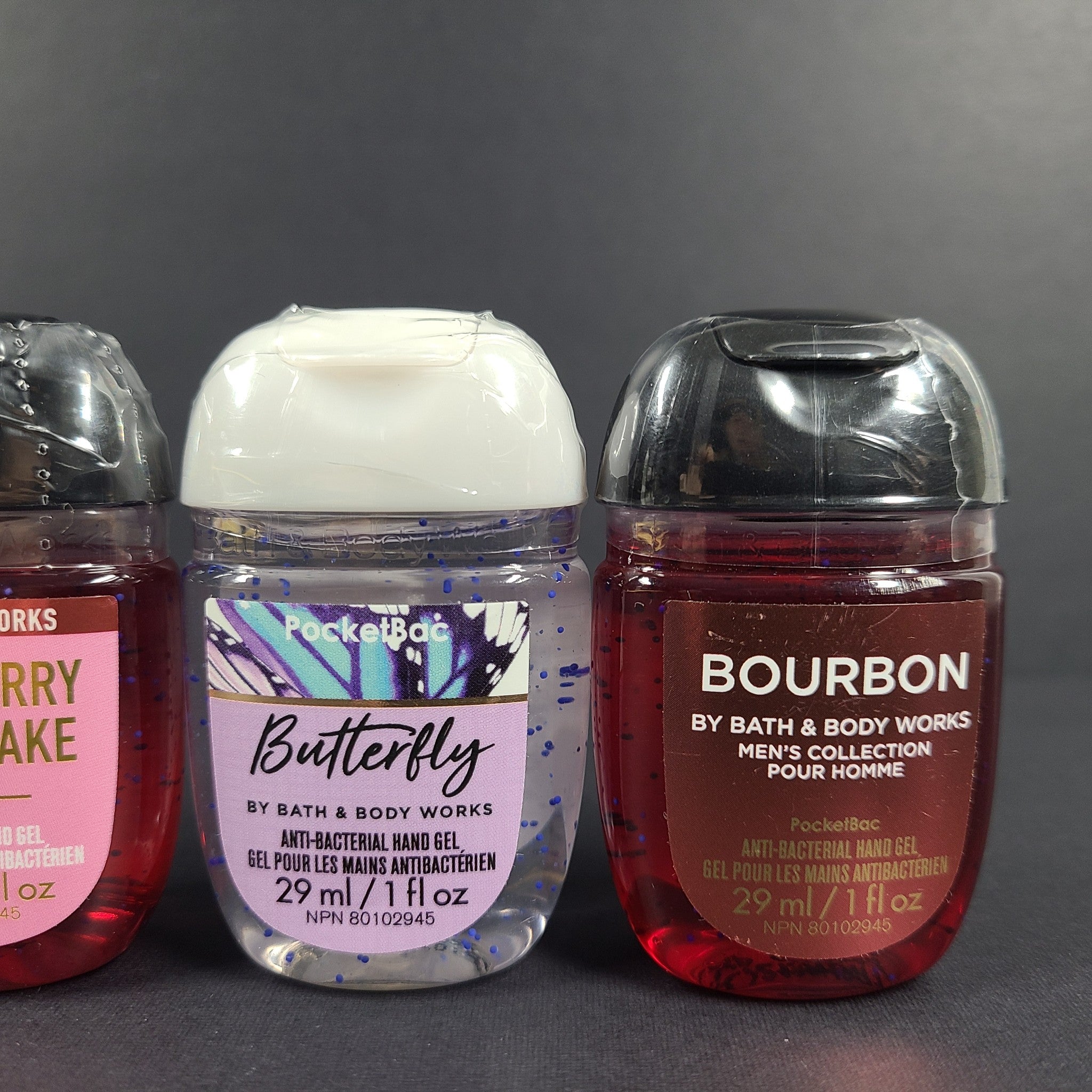 8 x 1oz Bath & Body Works Anti-Bacterial Hand Gels Assorted Scents