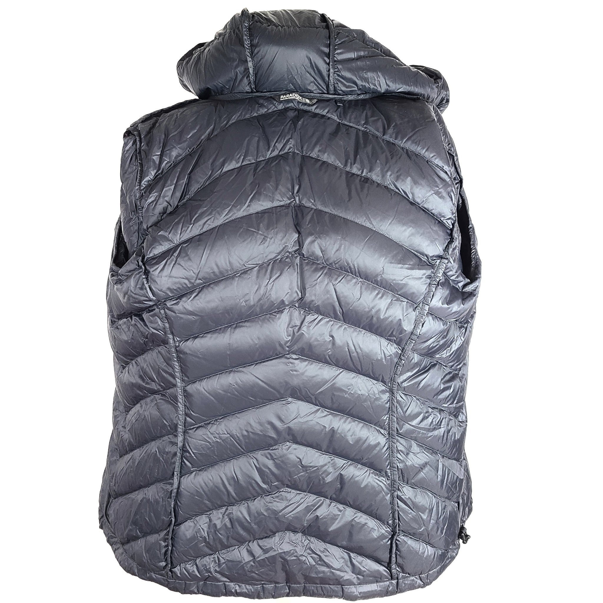 Paradox Women's Laurie Hooded Jacket Down Nylon Filling Black Sz XL