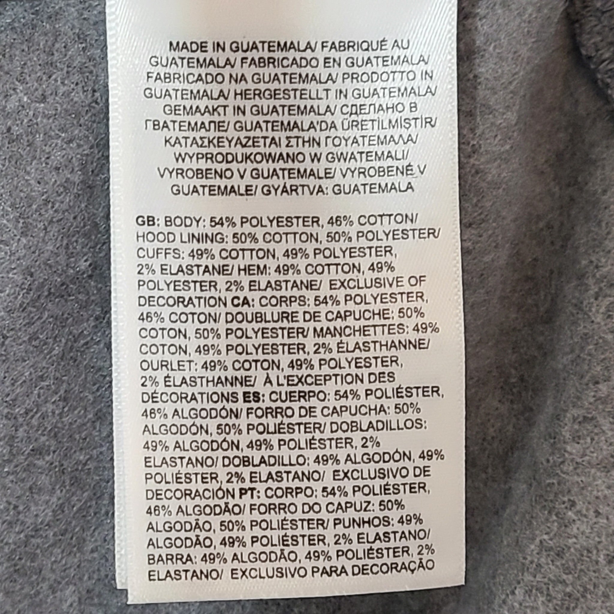 The North Face TNF Men's Hoodie Never Stop Exploring Back Logo Gray Sz M