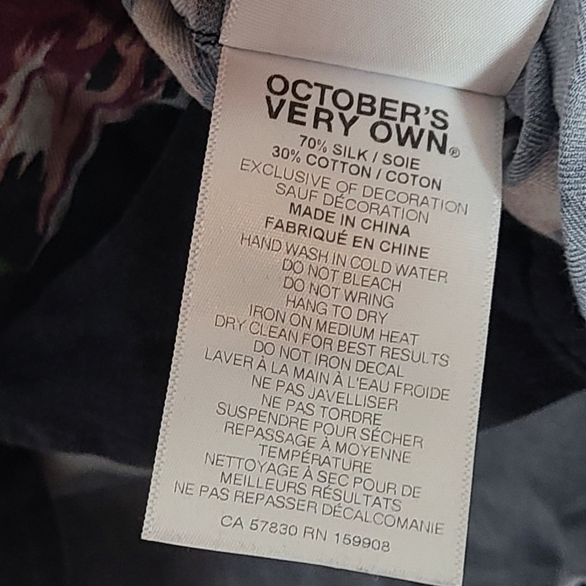 OVO x Avanti Silk Button Shirt Short Sleeve Hawaiian Owl Drake Black Sz L