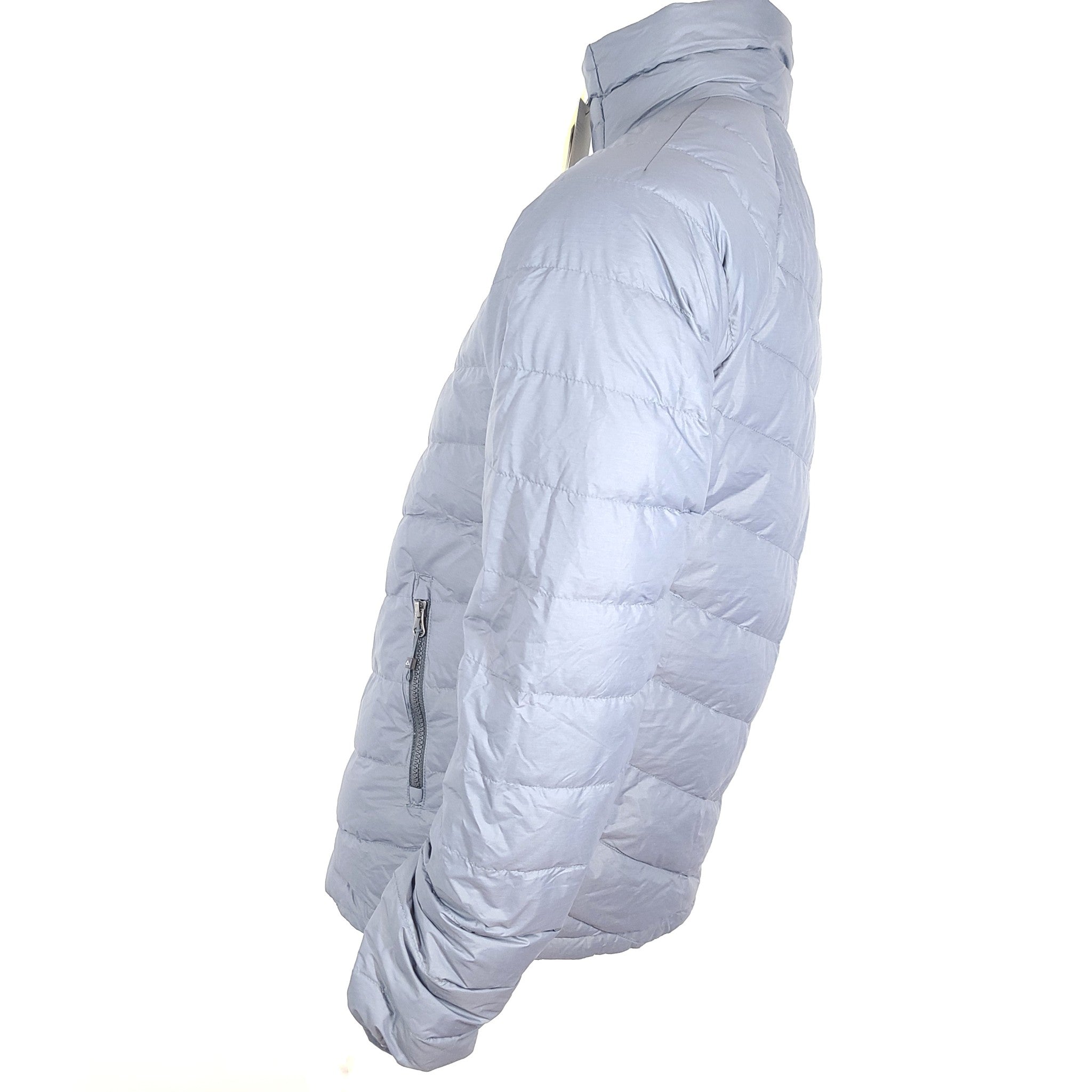 Paradox Men's Copper Packable Jacket Lightweight Puffer Duck Down Gray Sz S