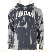 Nike Jordan Men's Sport DNA Statement Fleece Hoodie DJ0225-100 Black Gray Sz M