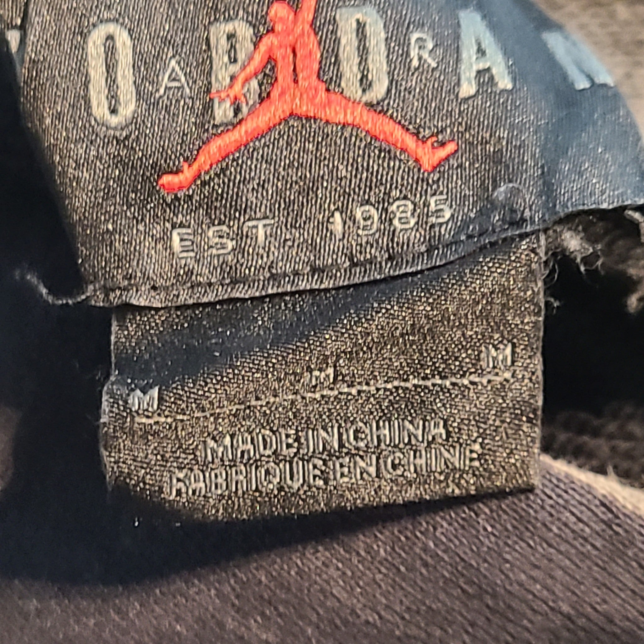 Nike Jordan Men's Sport DNA Statement Fleece Hoodie DJ0225-100 Black Gray Sz M